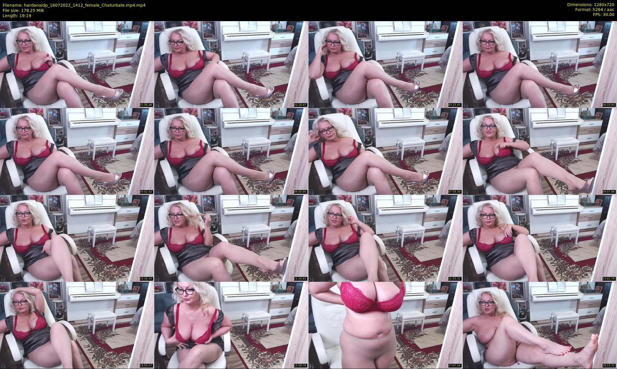 hardanaldp — 20 minute Chaturbate female cam show recording, 720p, Jul 16, 2022