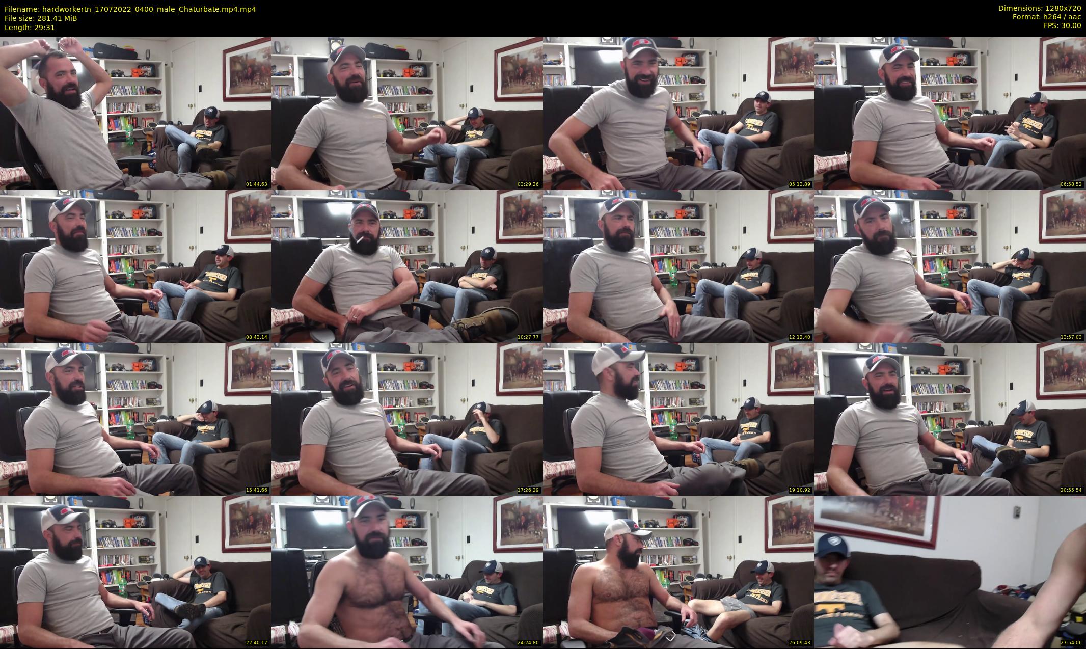 hardworkertn — 30 minute Chaturbate male cam show recording, 720p, Jul 17, 2022