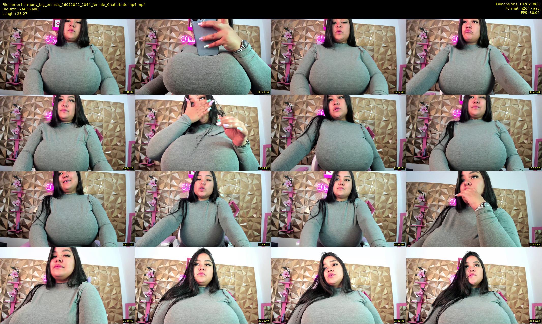 harmony_big_breasts — 29 minute Chaturbate female cam show recording, 1080p, Jul 16, 2022