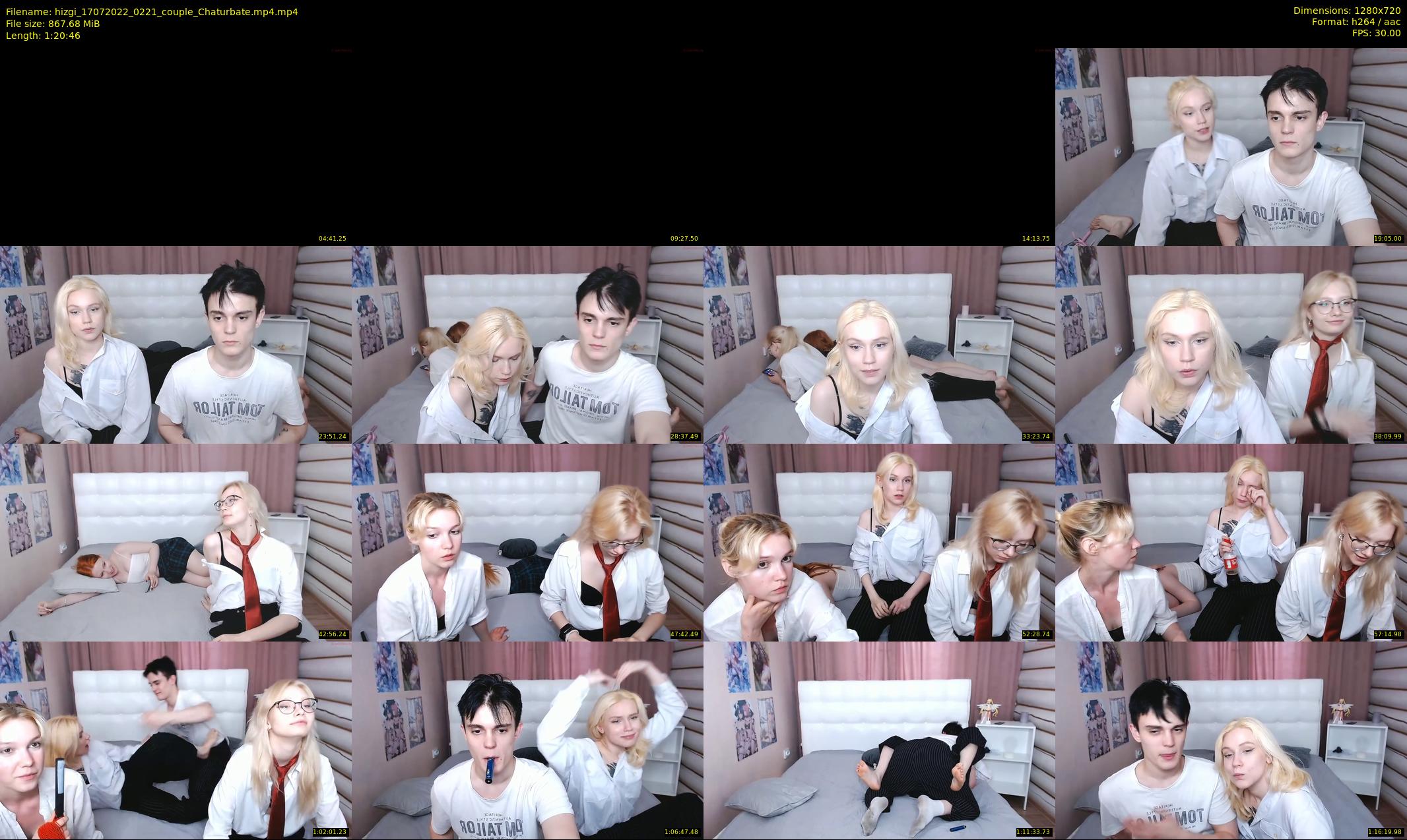 hizgi — 81 minute Chaturbate couple cam show recording, 720p, Jul 17, 2022