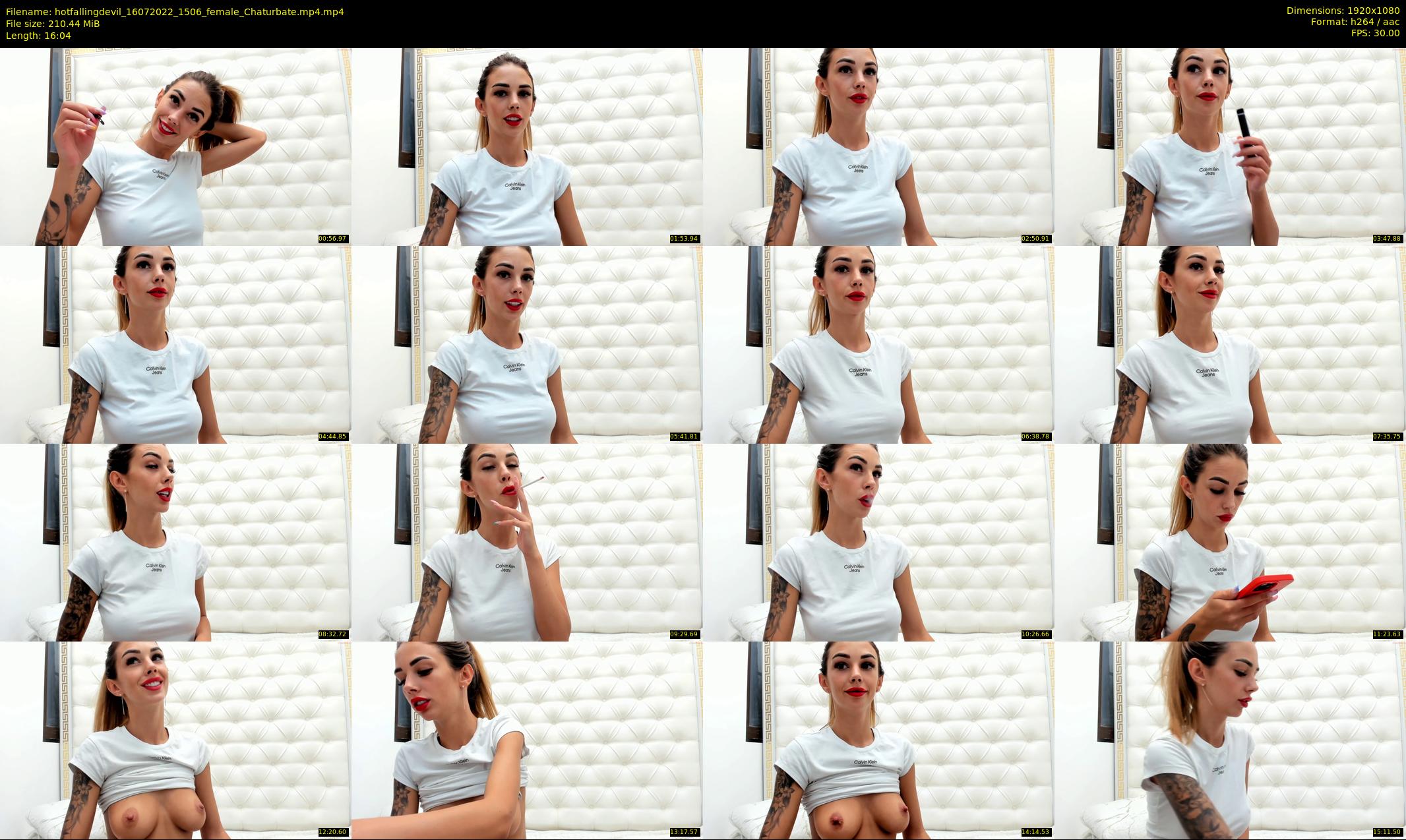 hotfallingdevil — 17 minute Chaturbate female cam show recording, 1080p, Jul 16, 2022