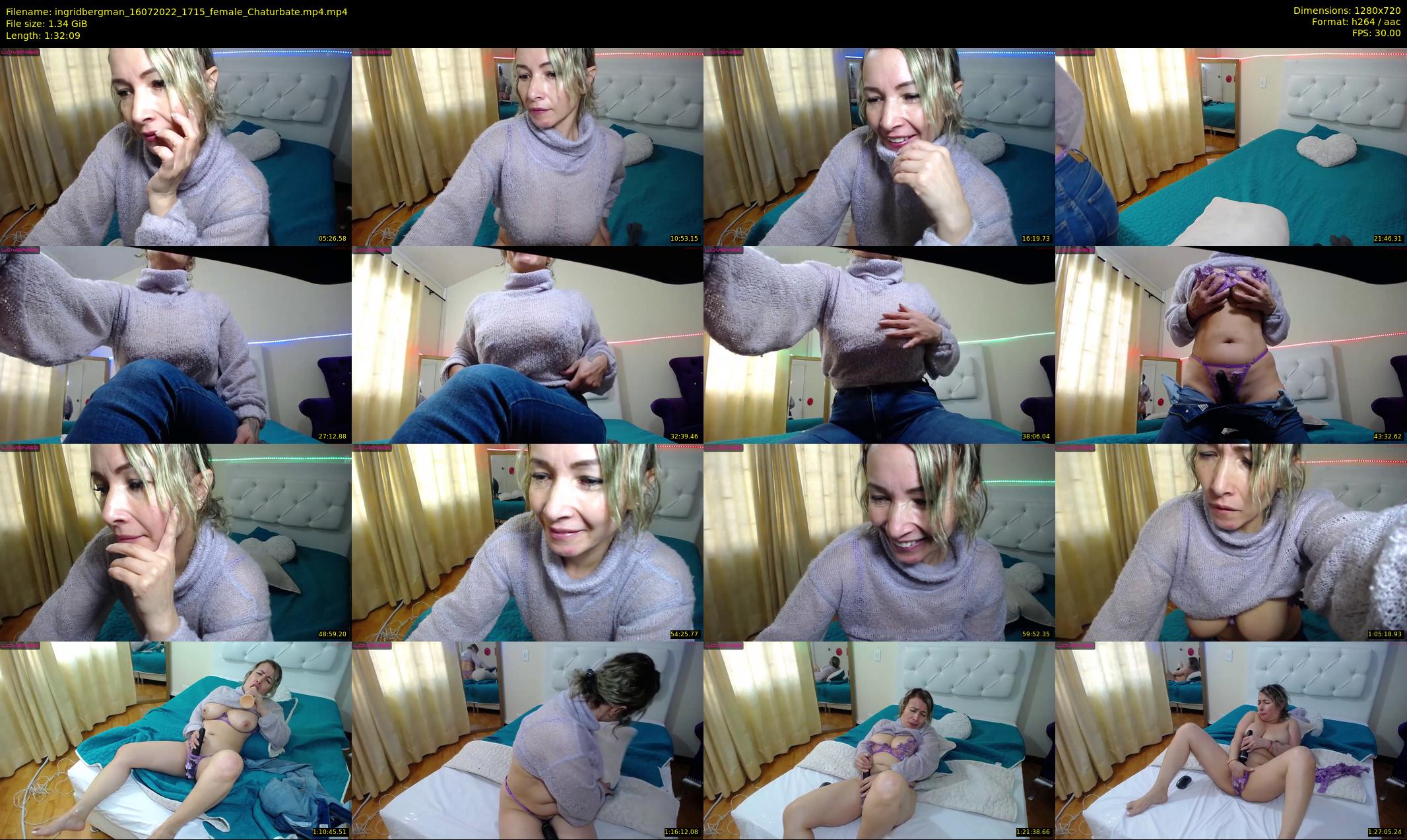 ingridbergman — 93 minute Chaturbate female cam show recording, 720p, Jul 16, 2022