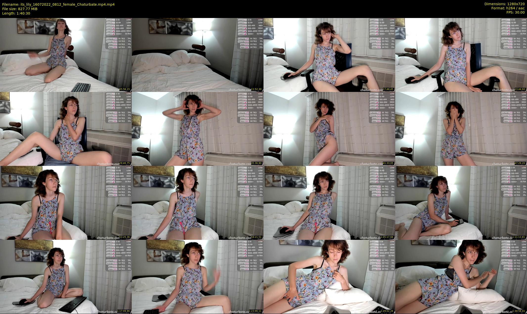 its_lily — 101 minute Chaturbate female cam show recording, 720p, Jul 16, 2022