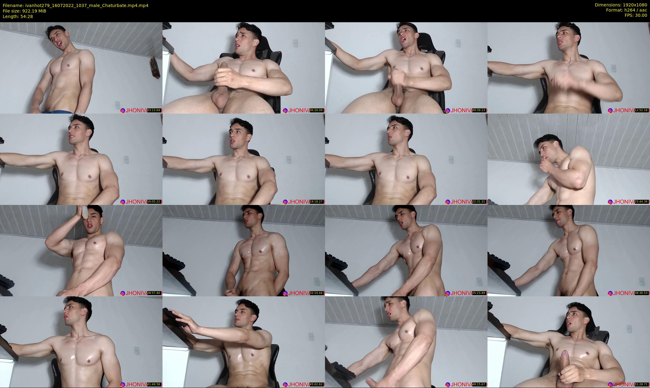 ivanhot279 — 55 minute Chaturbate male cam show recording, 1080p, Jul 16, 2022