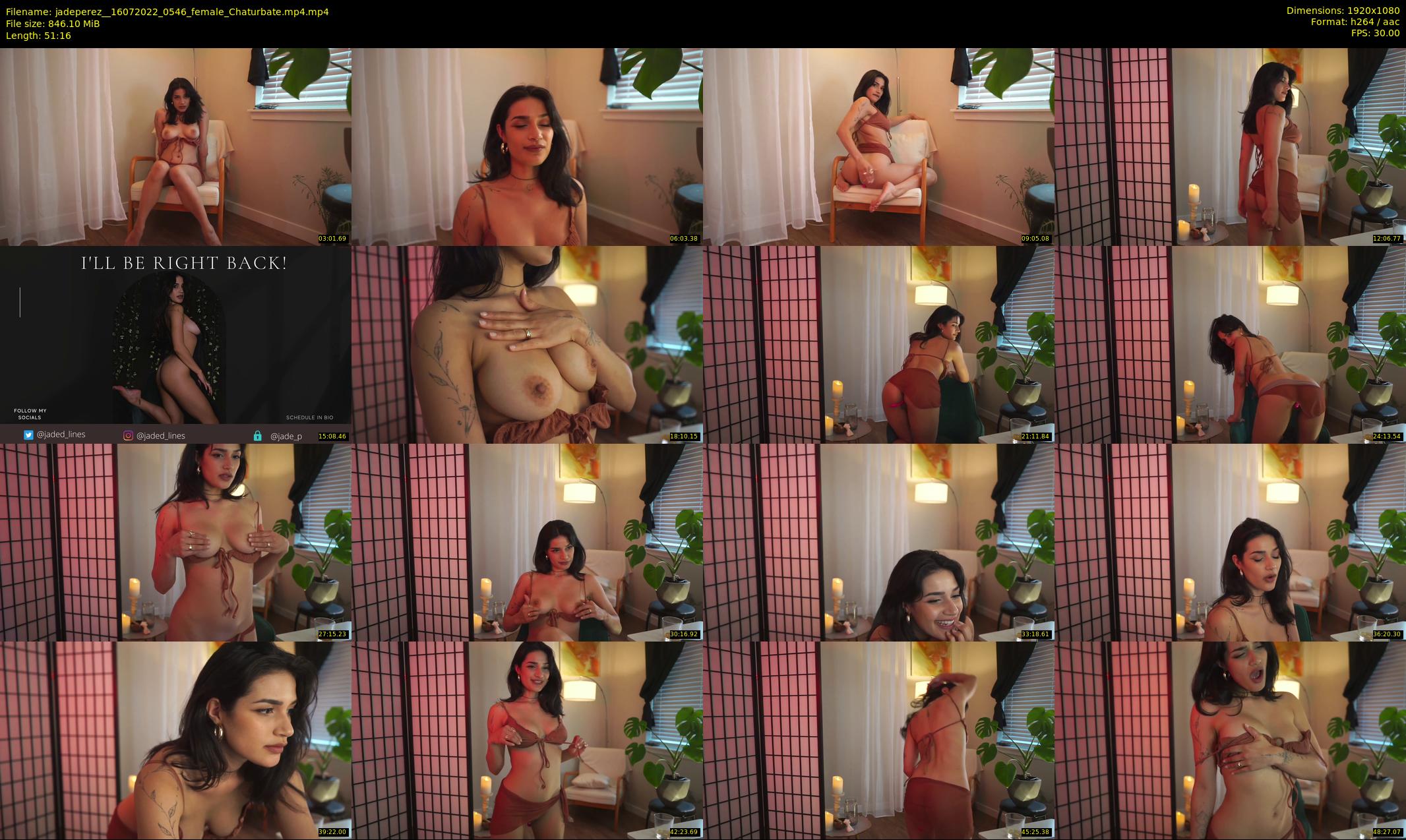 jadeperez_ — 52 minute Chaturbate female cam show recording, 1080p, Jul 16, 2022