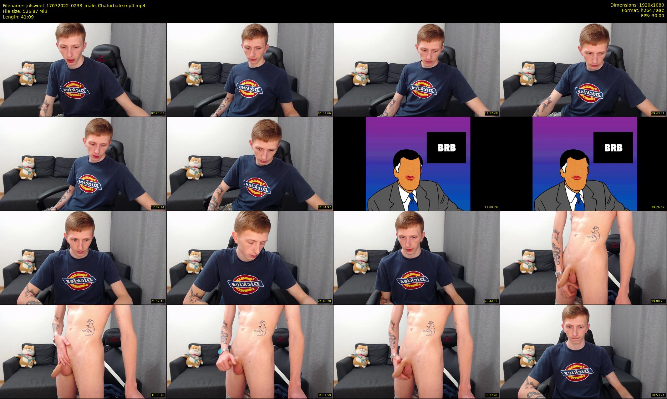 julsweet — 42 minute Chaturbate male cam show recording, 1080p, Jul 17, 2022