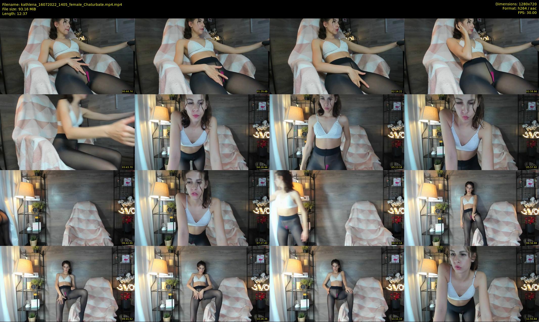 kathlena — 13 minute Chaturbate female cam show recording, 720p, Jul 16, 2022