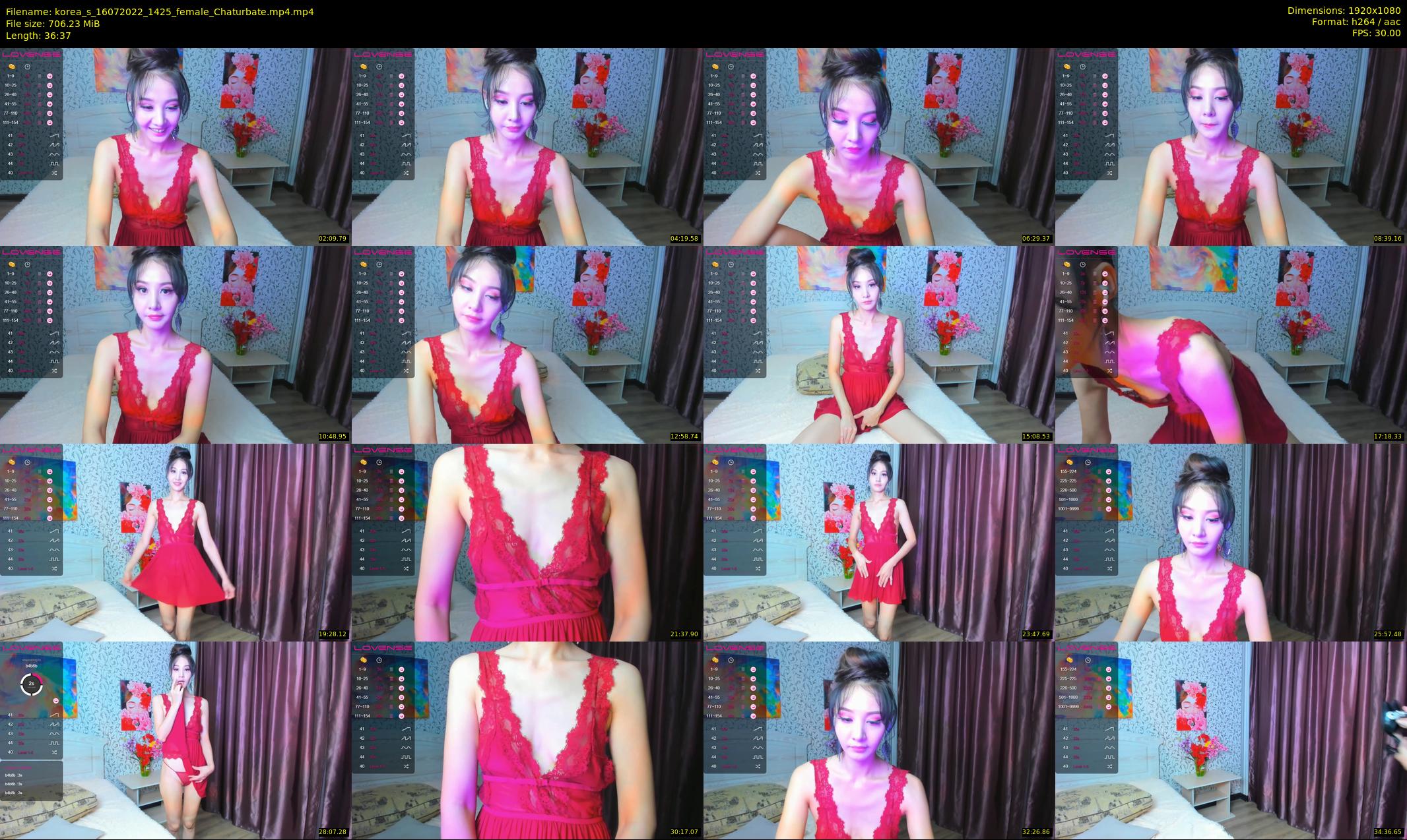 korea_s — 37 minute Chaturbate female cam show recording, 1080p, Jul 16, 2022