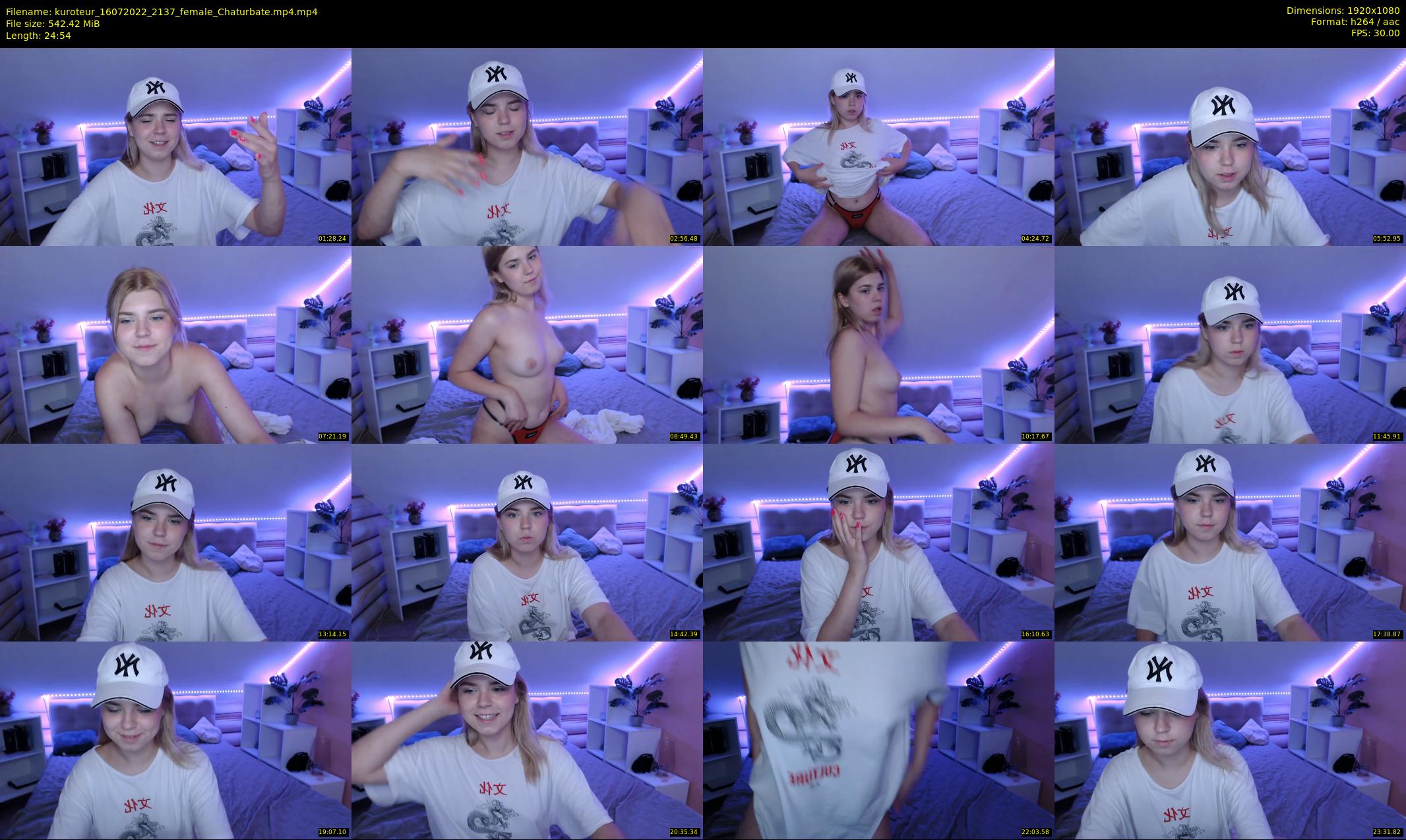 kuroteur — 25 minute Chaturbate couple cam show recording, 1080p, Jul 16, 2022