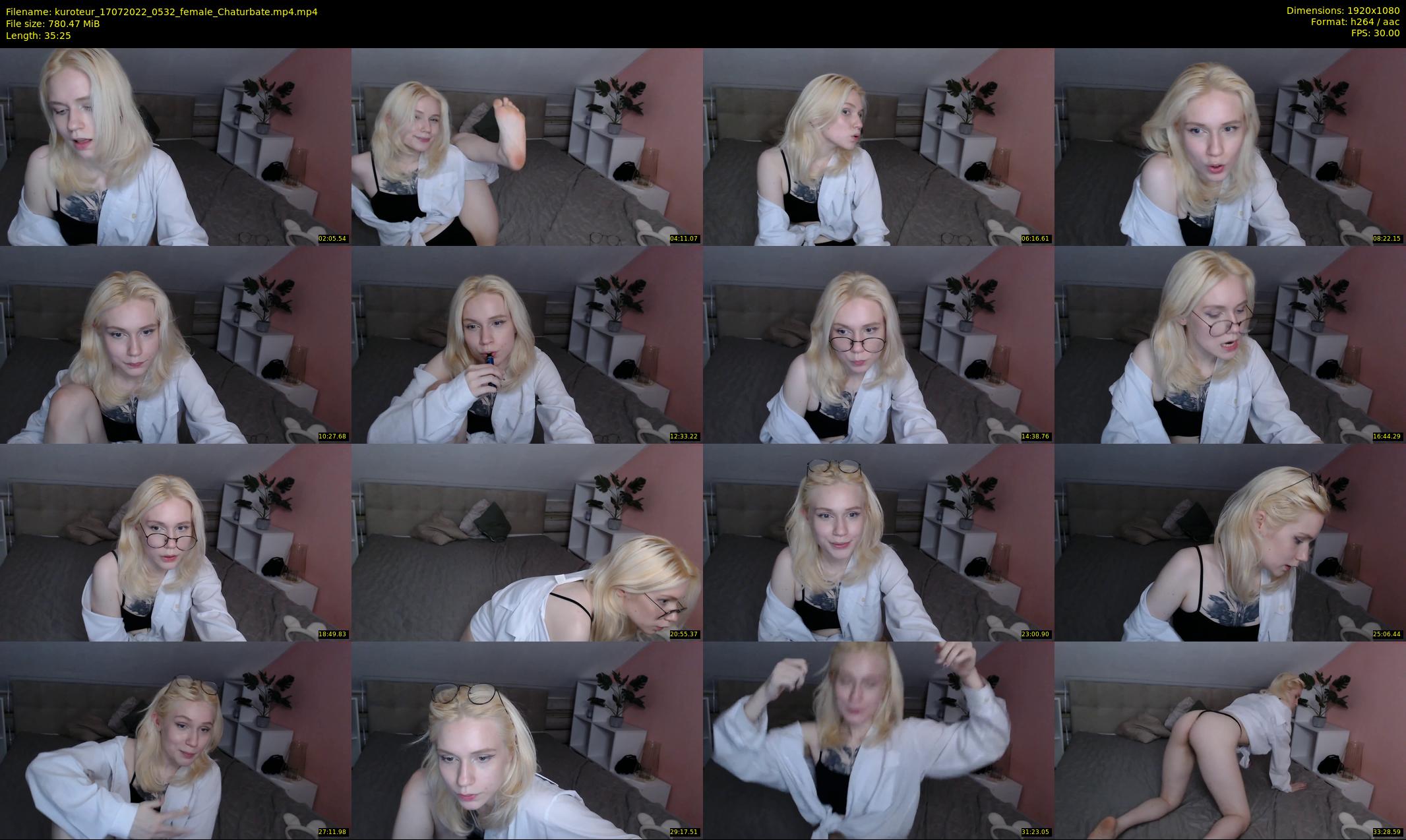 kuroteur — 36 minute Chaturbate couple cam show recording, 1080p, Jul 17, 2022