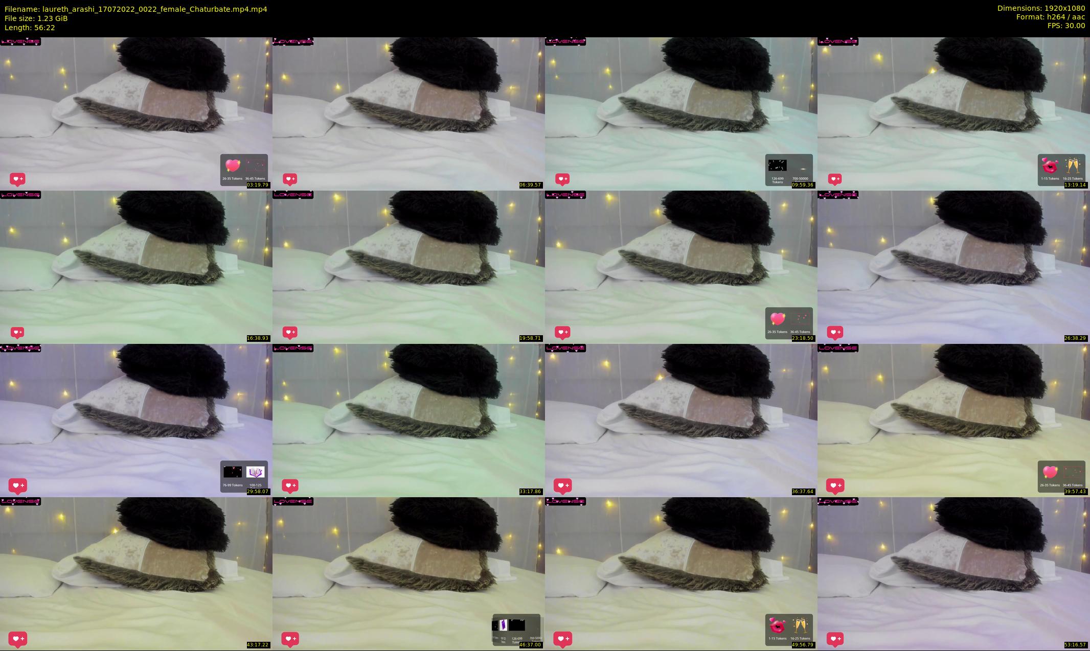 laureth_arashi — 57 minute Chaturbate female cam show recording, 1080p, Jul 17, 2022
