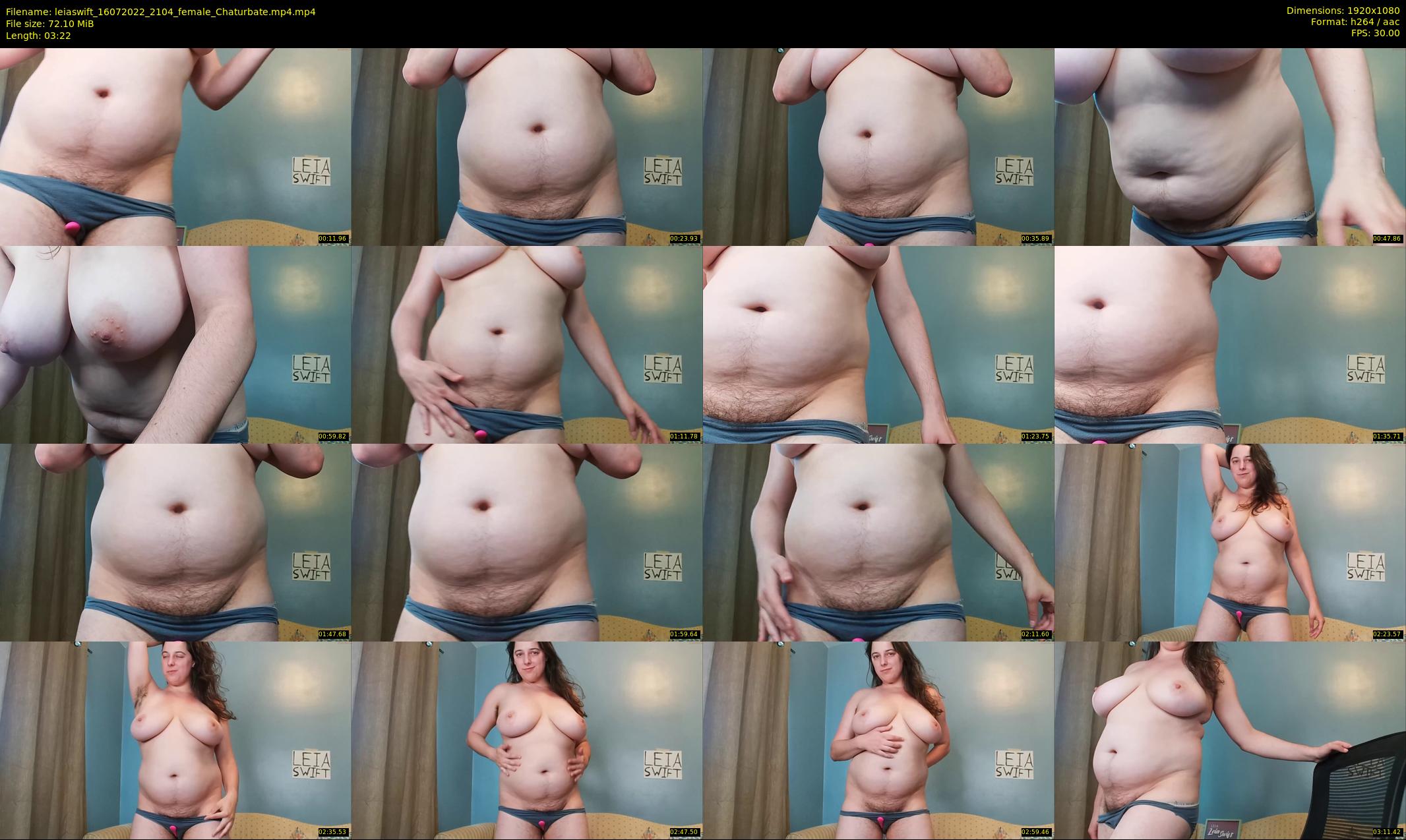leiaswift — 4 minute Chaturbate female cam show recording, 1080p, Jul 16, 2022