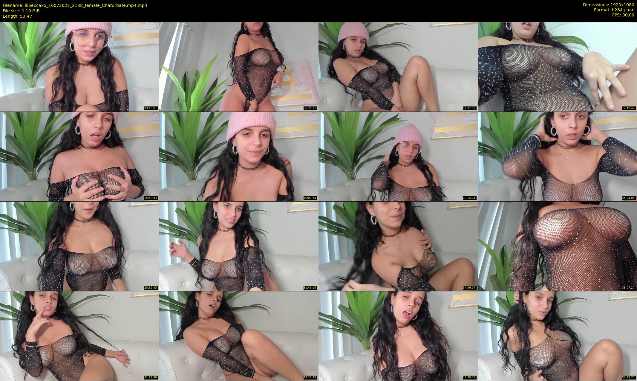lilbeccaxo — 54 minute Chaturbate female cam show recording, 1080p, Jul 16, 2022
