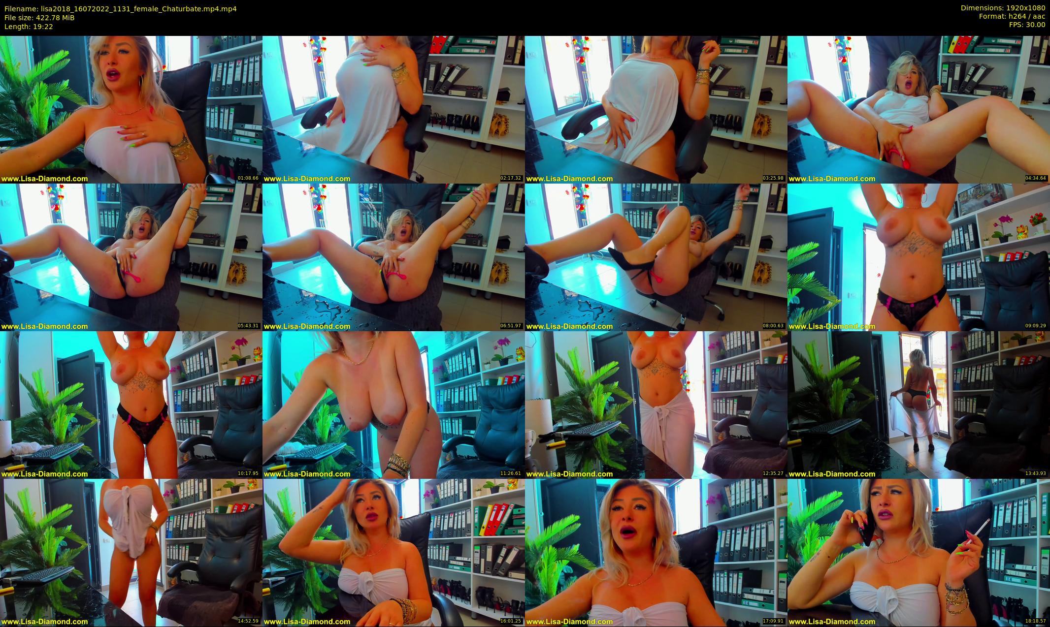 lisa2018 — 20 minute Chaturbate female cam show recording, 1080p, Jul 16, 2022