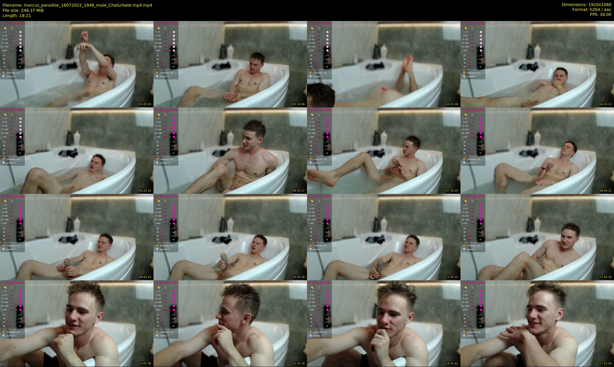 marcus_paradise — 19 minute Chaturbate male cam show recording, 1080p, Jul 16, 2022