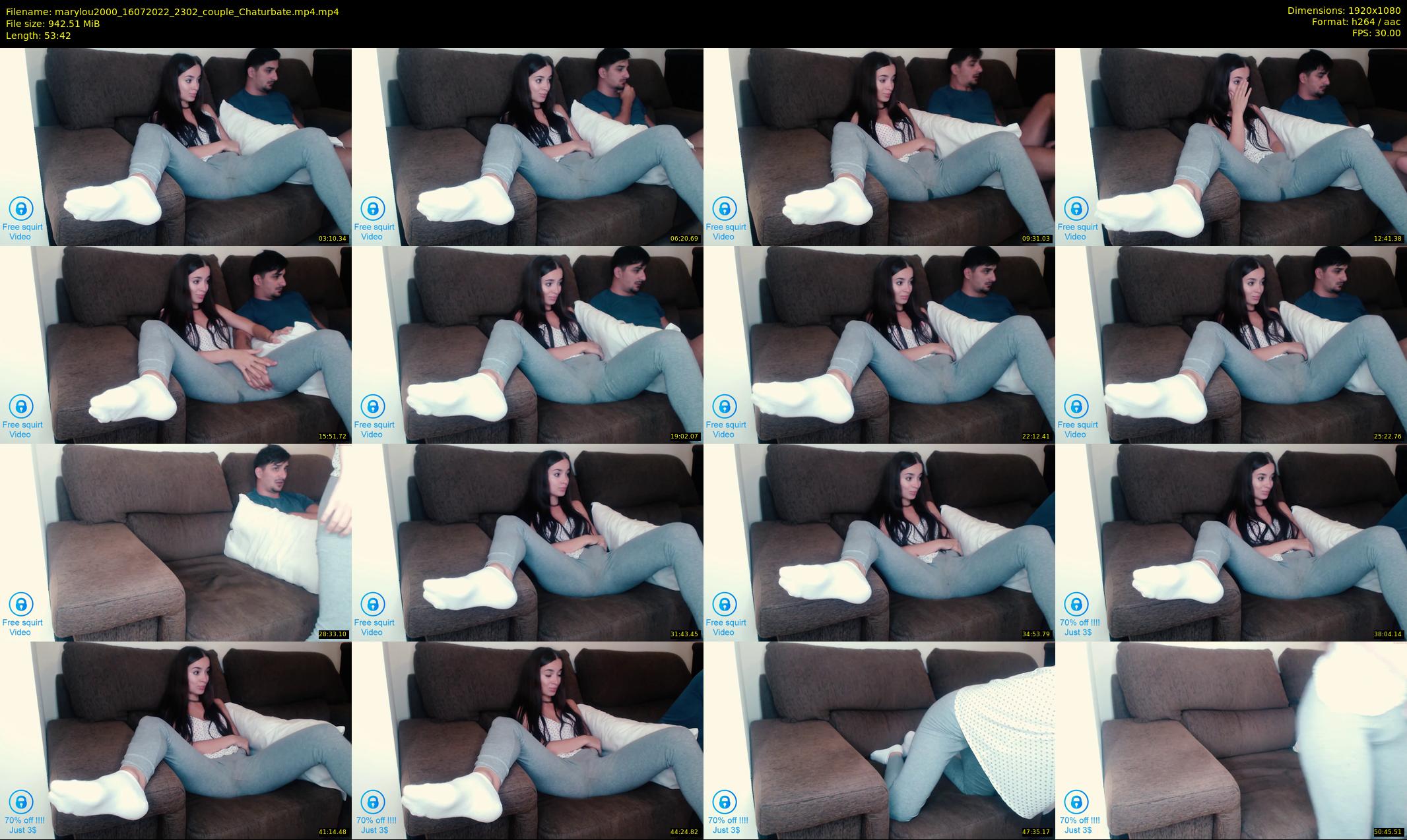 marylou2000 — 54 minute Chaturbate couple cam show recording, 1080p, Jul 16, 2022
