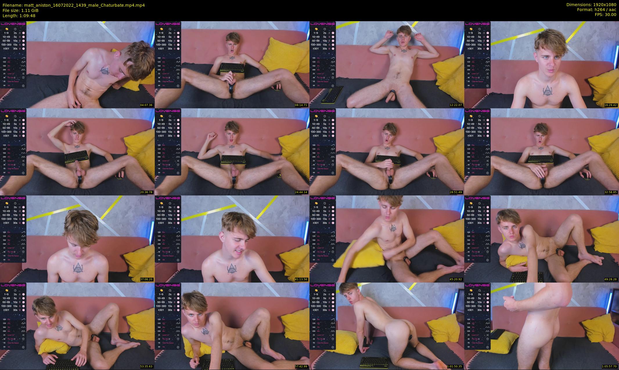 matt_aniston — 70 minute Chaturbate male cam show recording, 1080p, Jul 16, 2022