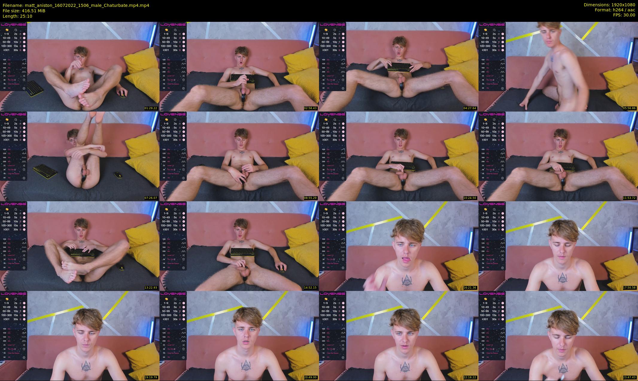 matt_aniston — 26 minute Chaturbate male cam show recording, 1080p, Jul 16, 2022