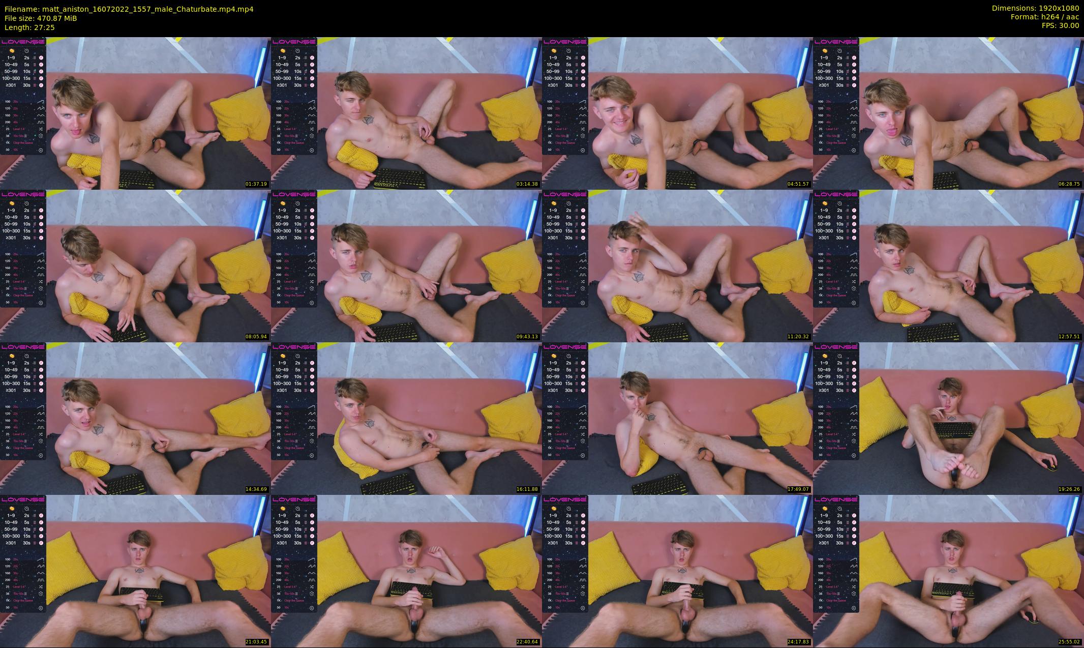 matt_aniston — 28 minute Chaturbate male cam show recording, 1080p, Jul 16, 2022
