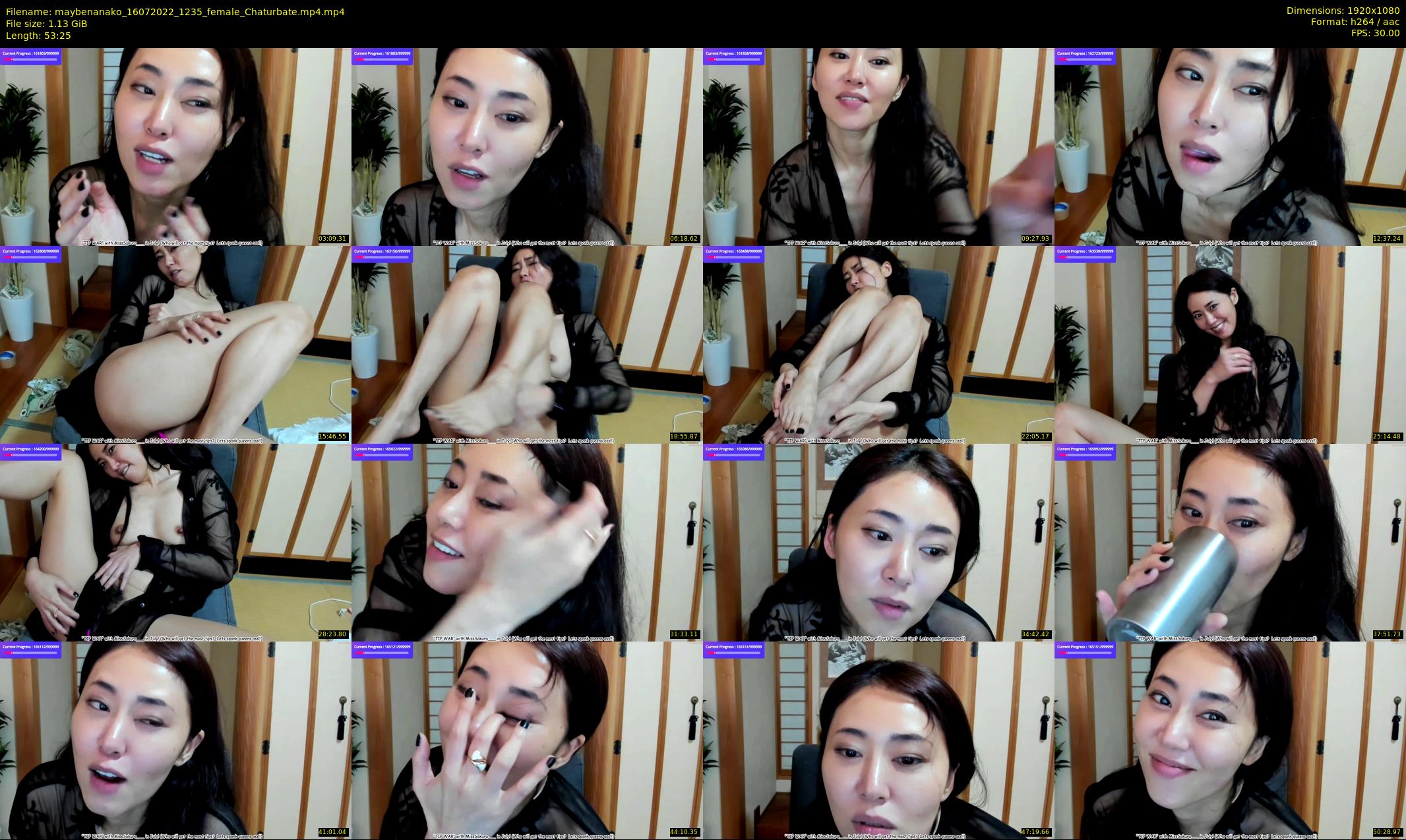maybenanako — 54 minute Chaturbate female cam show recording, 1080p, Jul 16, 2022