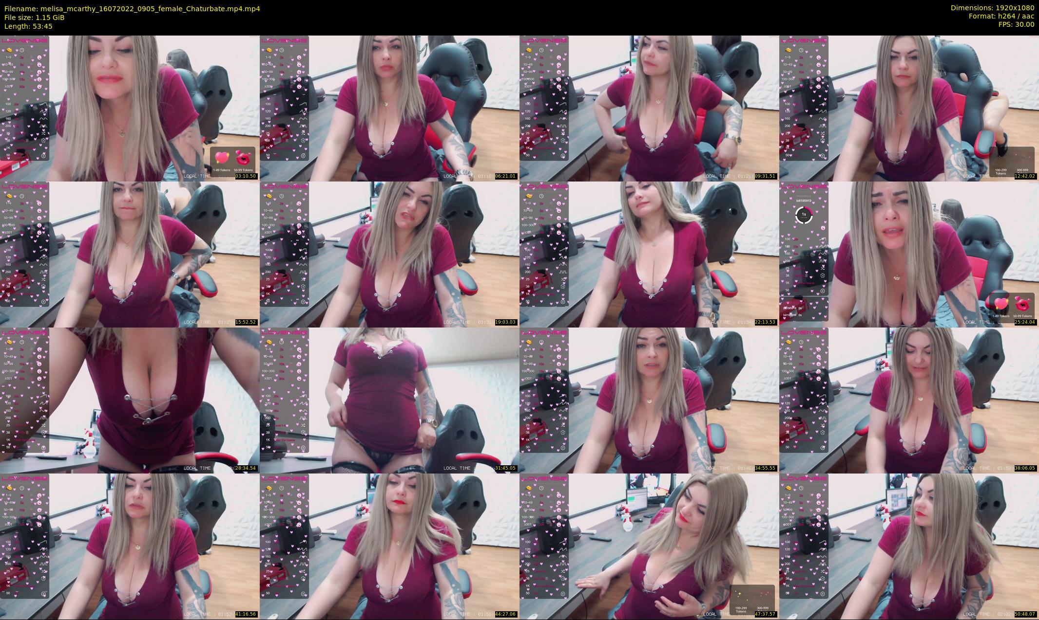melisa_mcarthy — 54 minute Chaturbate couple cam show recording, 1080p, Jul 16, 2022