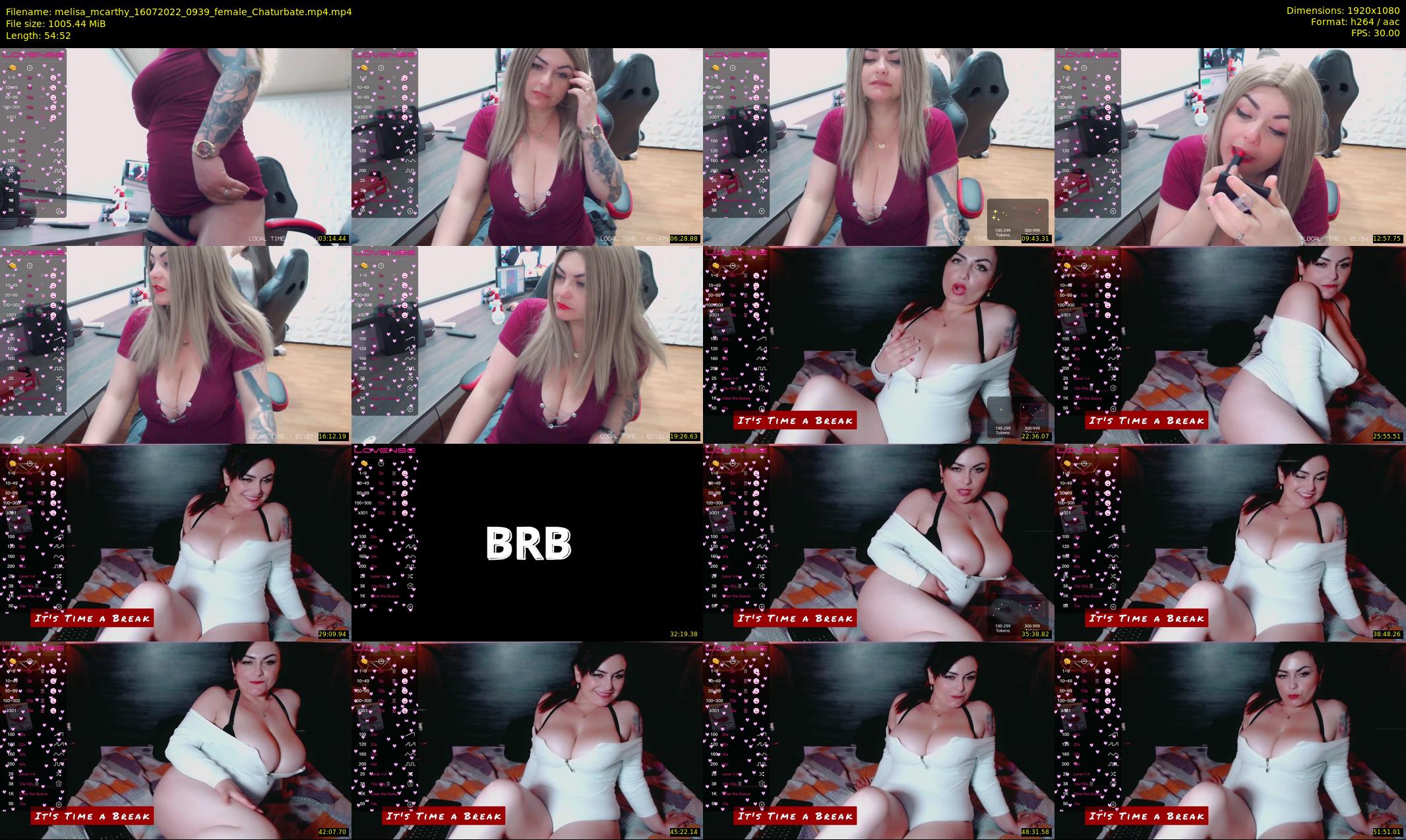 melisa_mcarthy — 55 minute Chaturbate couple cam show recording, 1080p, Jul 16, 2022