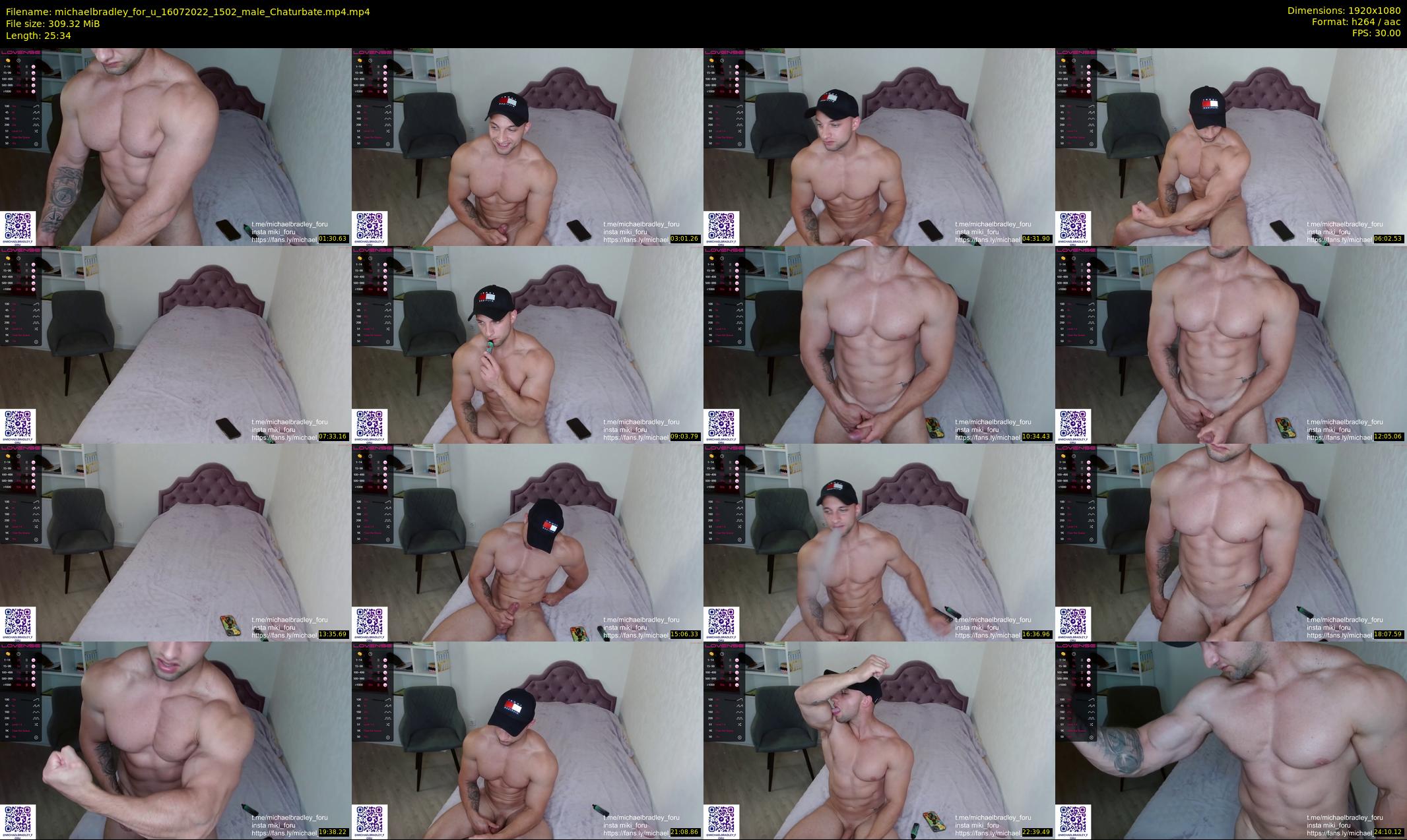 michaelbradley_for_u — 26 minute Chaturbate male cam show recording, 1080p, Jul 16, 2022