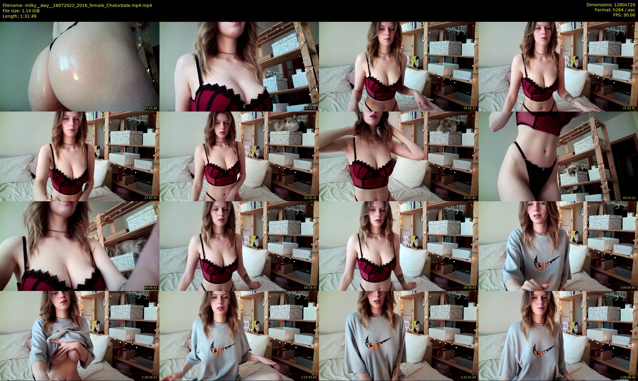 milky__way_ — 92 minute Chaturbate female cam show recording, 720p, Jul 16, 2022