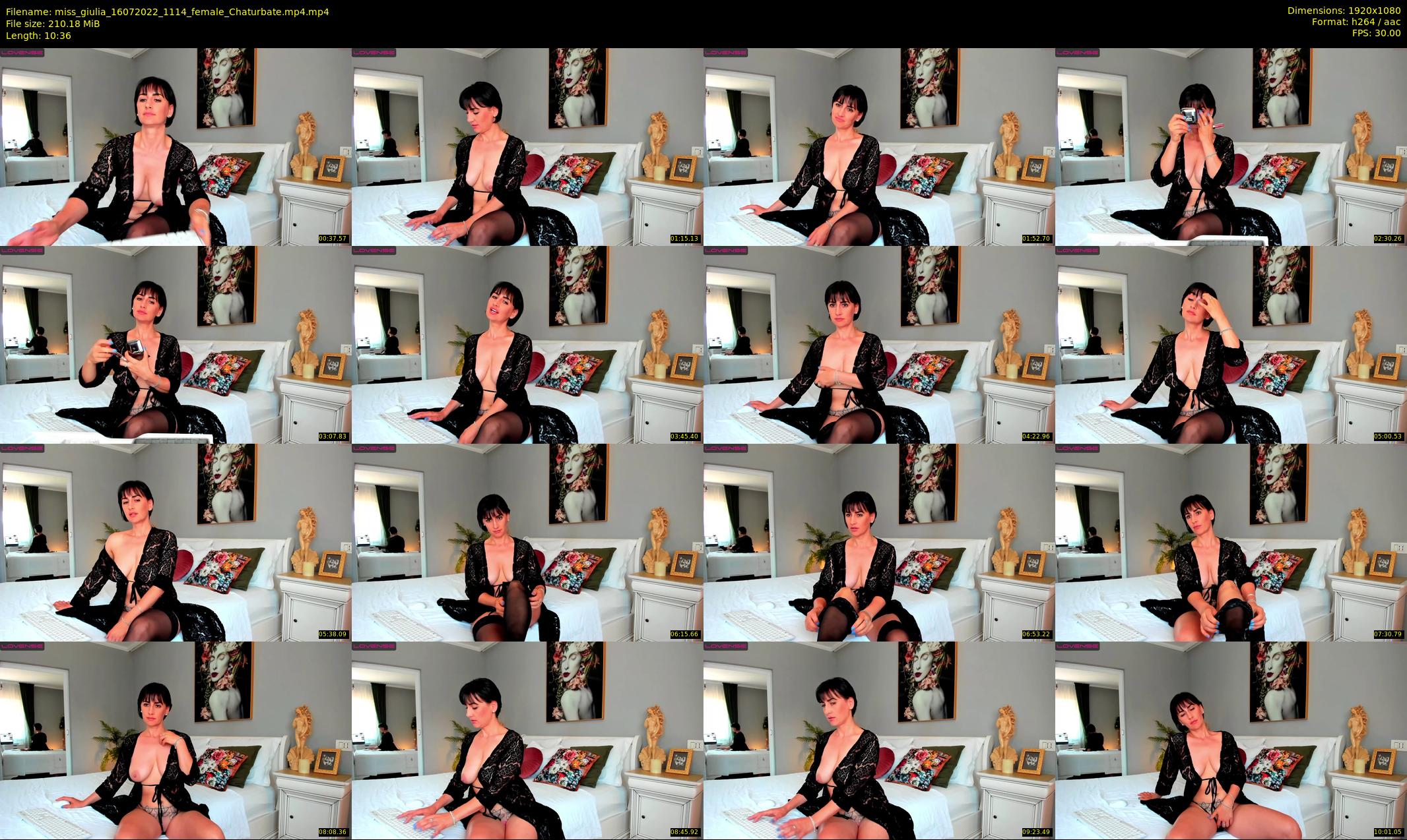 miss_giulia — 11 minute Chaturbate female cam show recording, 1080p, Jul 16, 2022