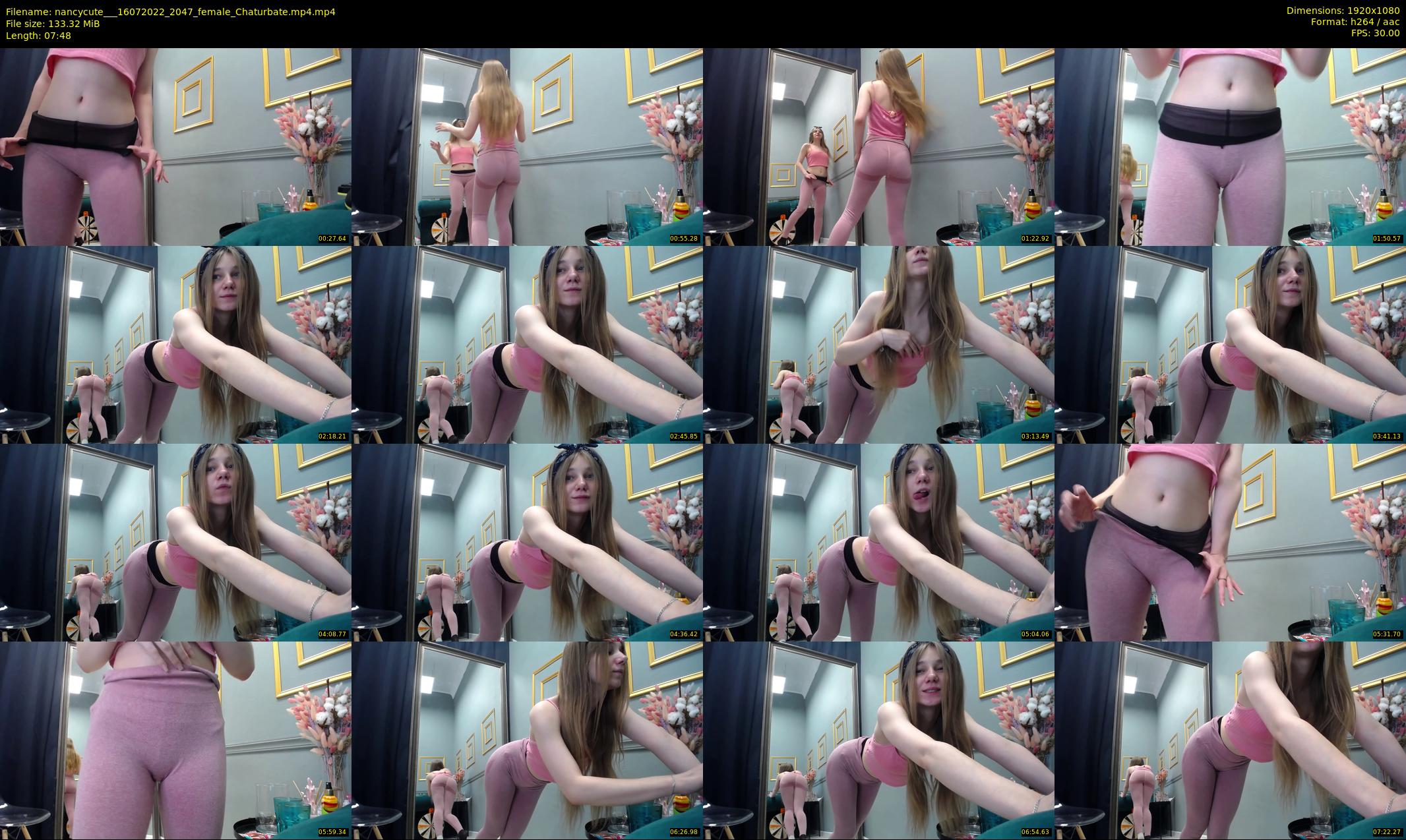 nancycute__ — 8 minute Chaturbate female cam show recording, 1080p, Jul 16, 2022