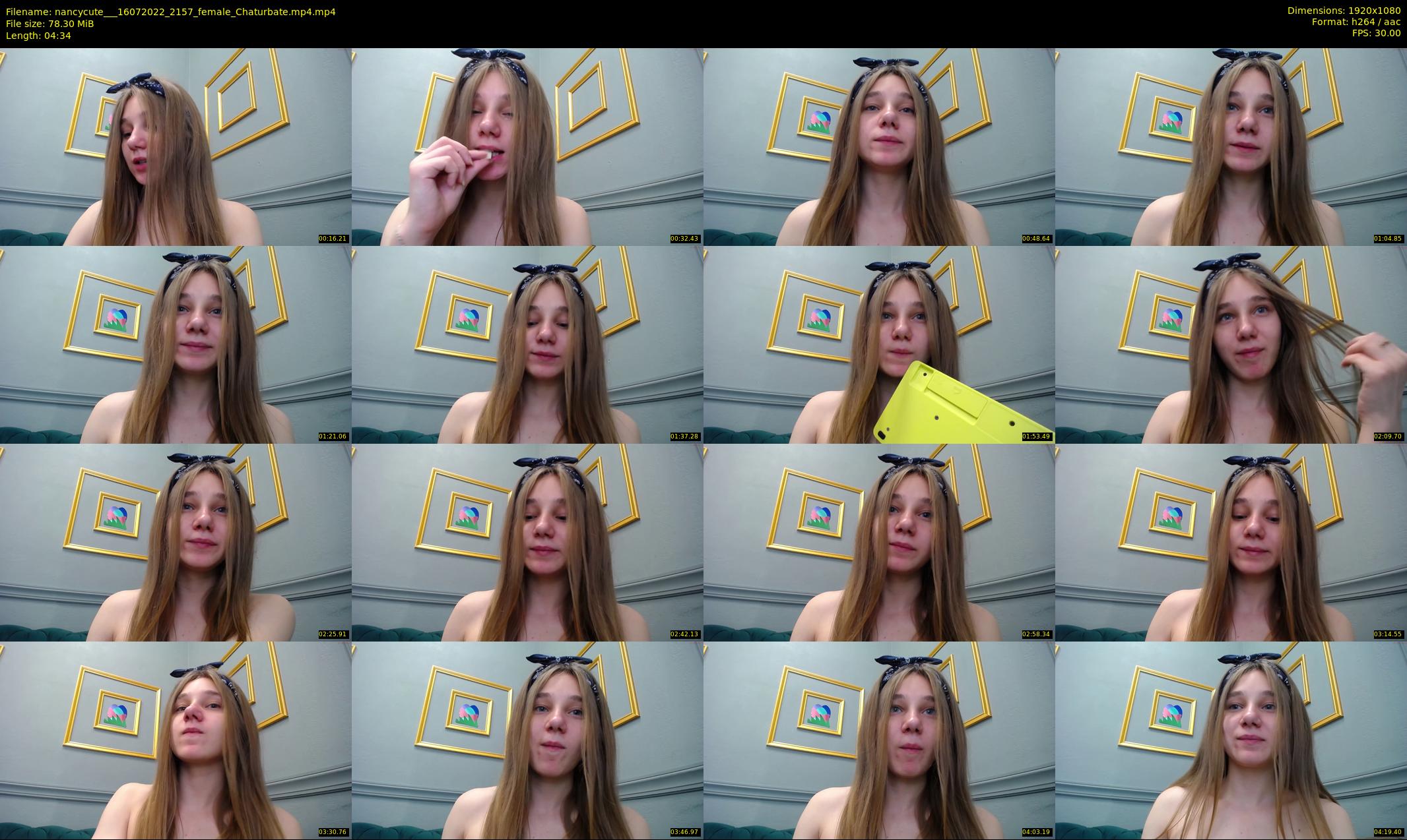 nancycute__ — 5 minute Chaturbate female cam show recording, 1080p, Jul 16, 2022