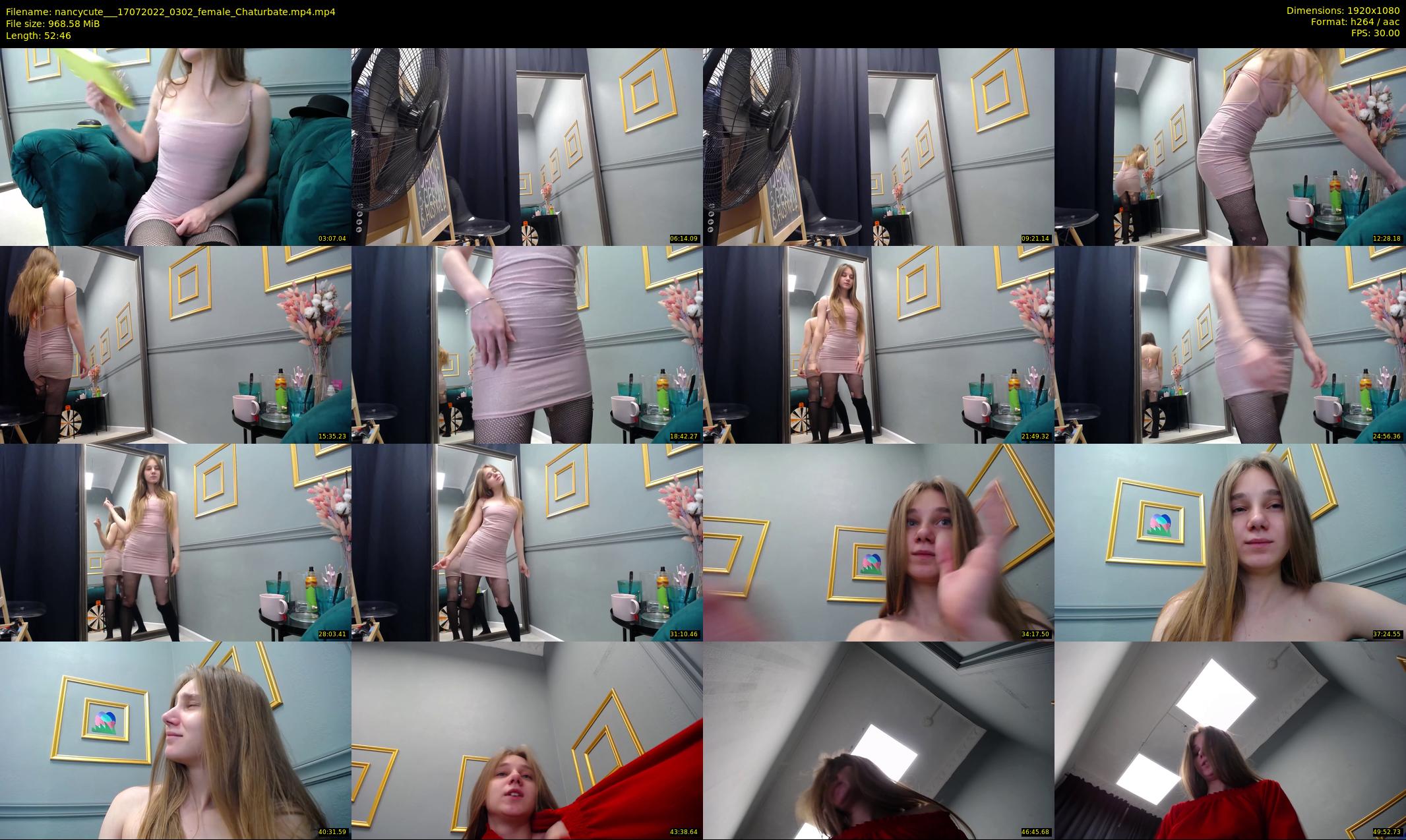 nancycute__ — 53 minute Chaturbate female cam show recording, 1080p, Jul 17, 2022