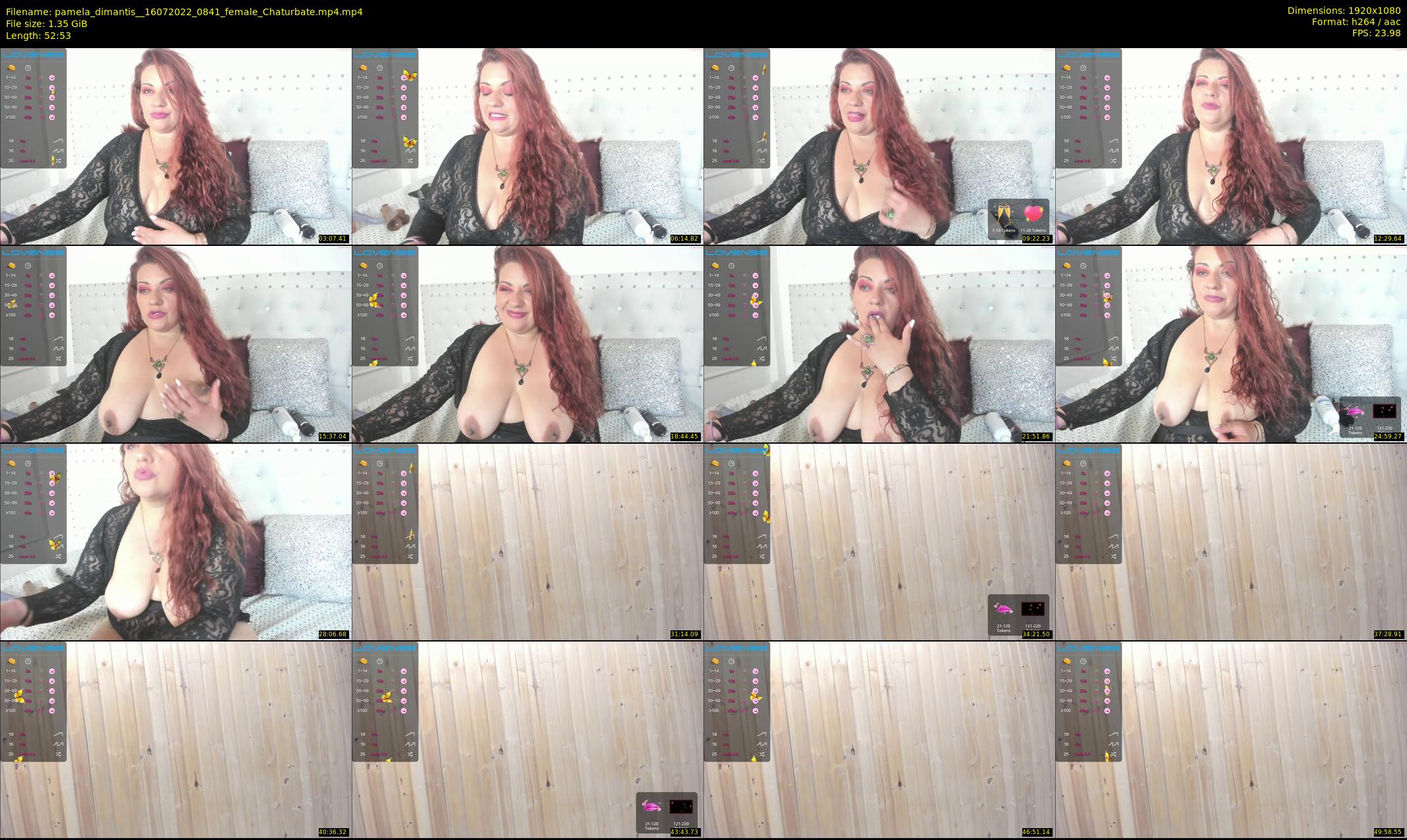 pamela_dimantis_ — 53 minute Chaturbate female cam show recording, 1080p, Jul 16, 2022