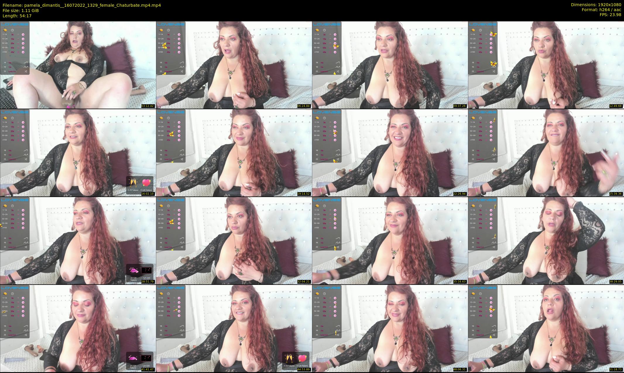 pamela_dimantis_ — 55 minute Chaturbate female cam show recording, 1080p, Jul 16, 2022