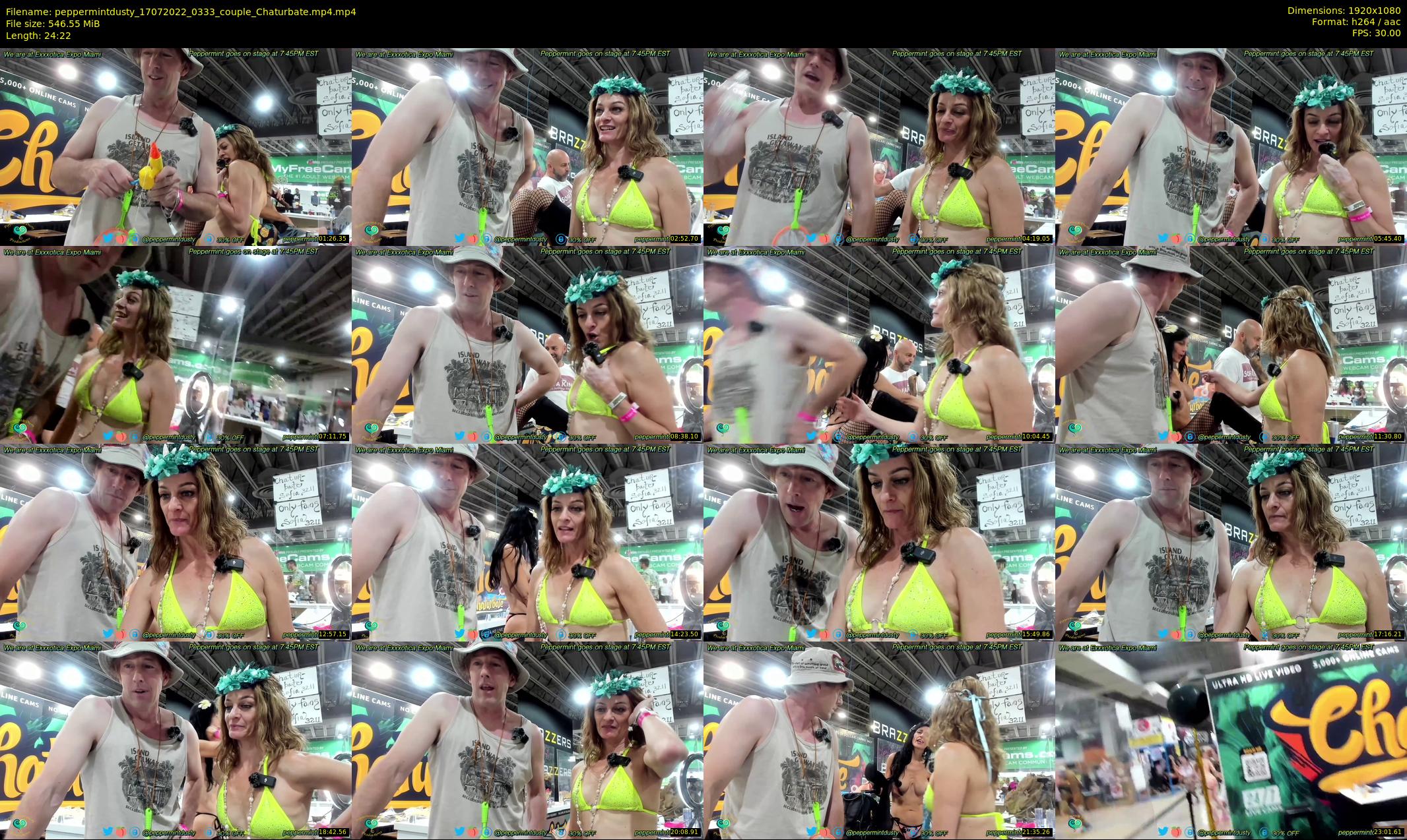 peppermintdusty — 25 minute Chaturbate couple cam show recording, 1080p, Jul 17, 2022