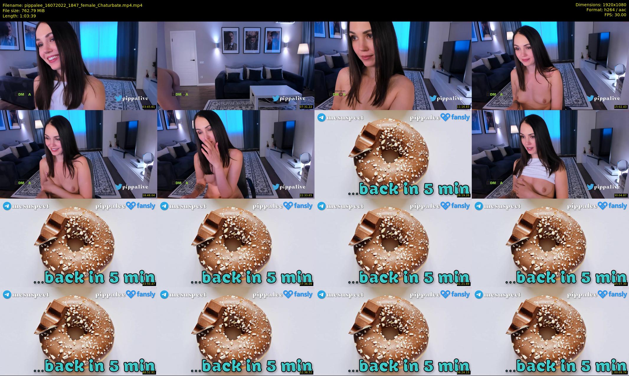 pippalee — 64 minute Chaturbate female cam show recording, 1080p, Jul 16, 2022