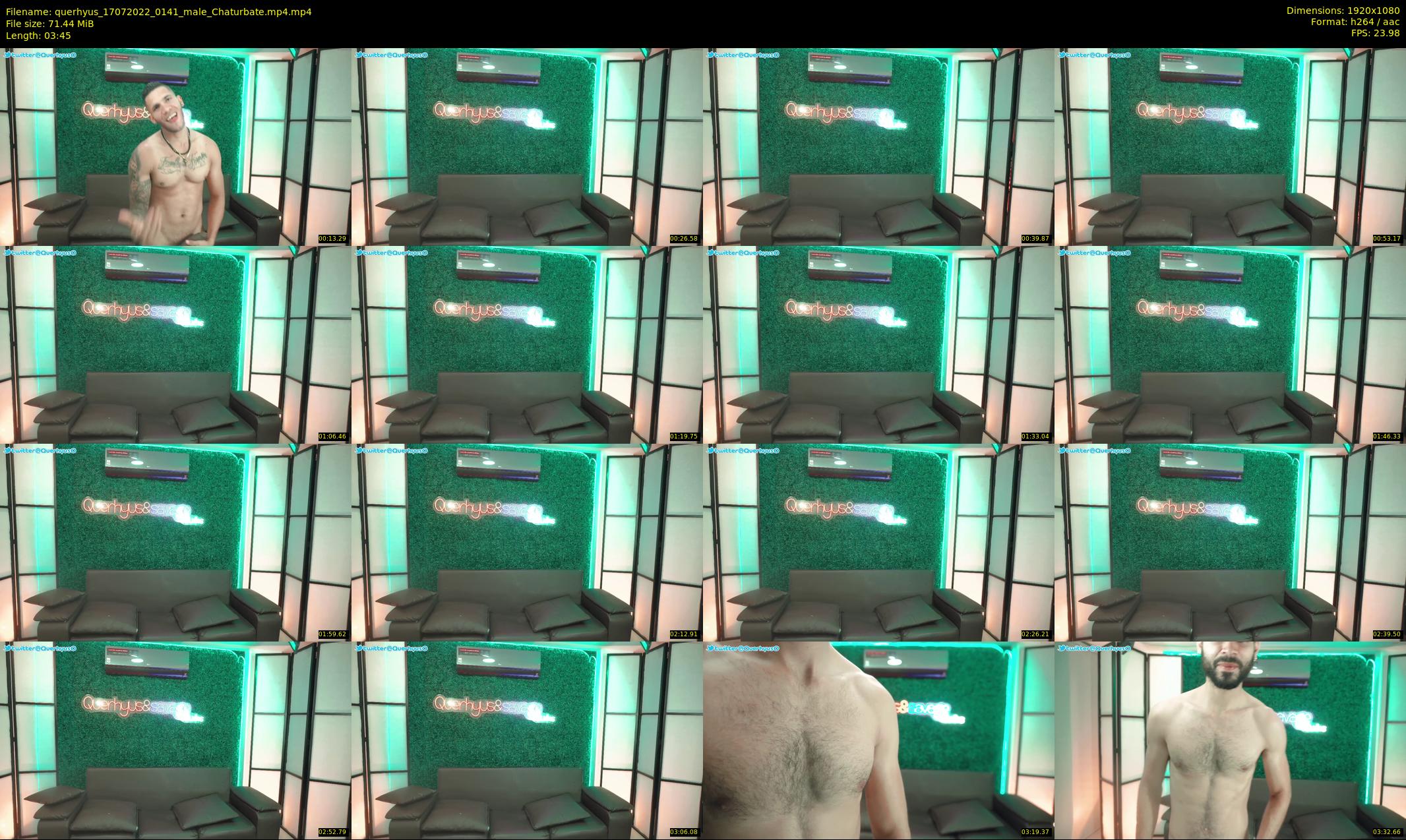 querhyus — 4 minute Chaturbate male cam show recording, 1080p, Jul 17, 2022