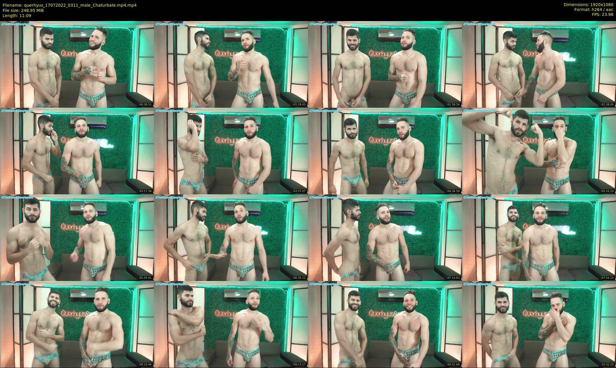 querhyus — 12 minute Chaturbate male cam show recording, 1080p, Jul 17, 2022