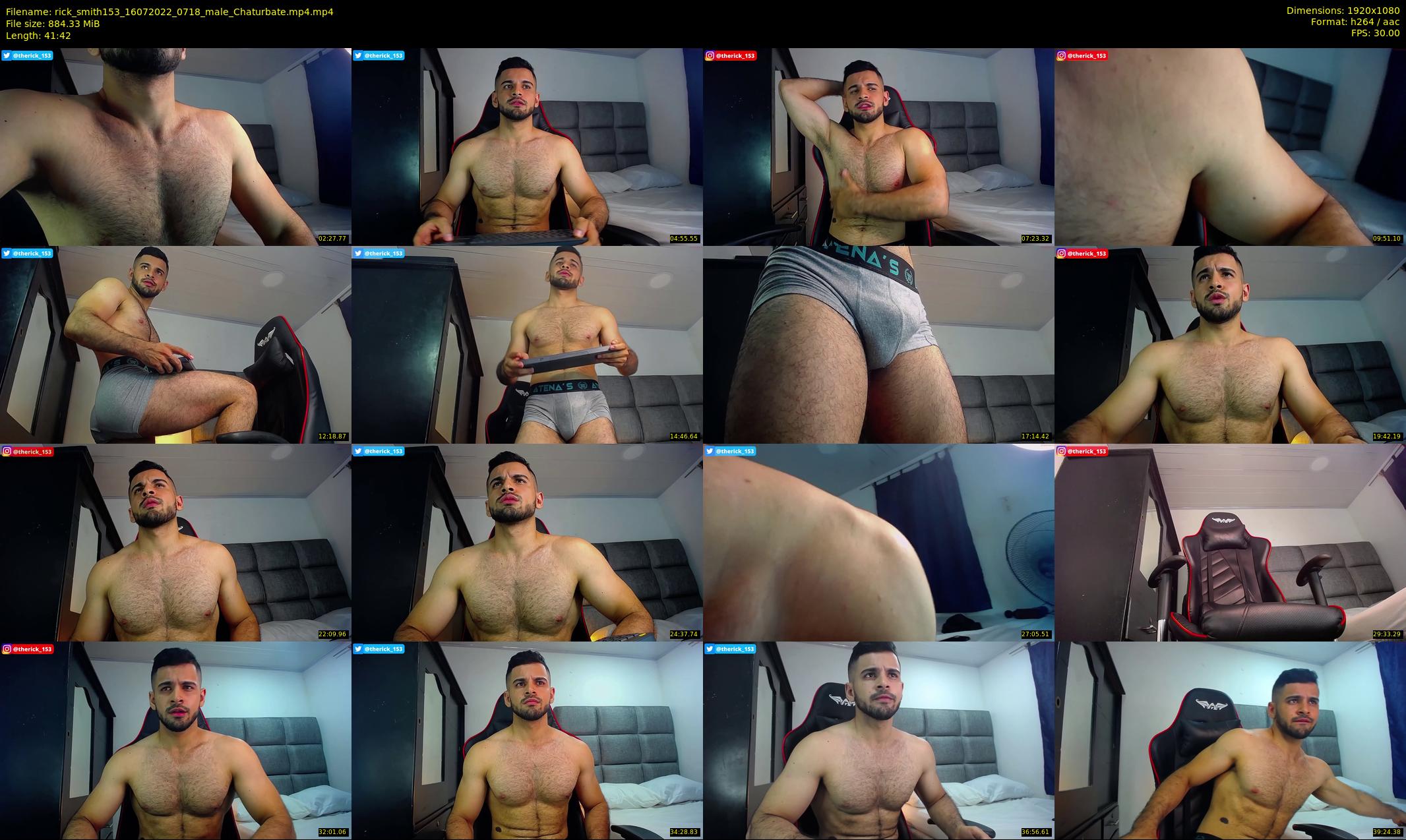 rick_smith153 — 42 minute Chaturbate male cam show recording, 1080p, Jul 16, 2022