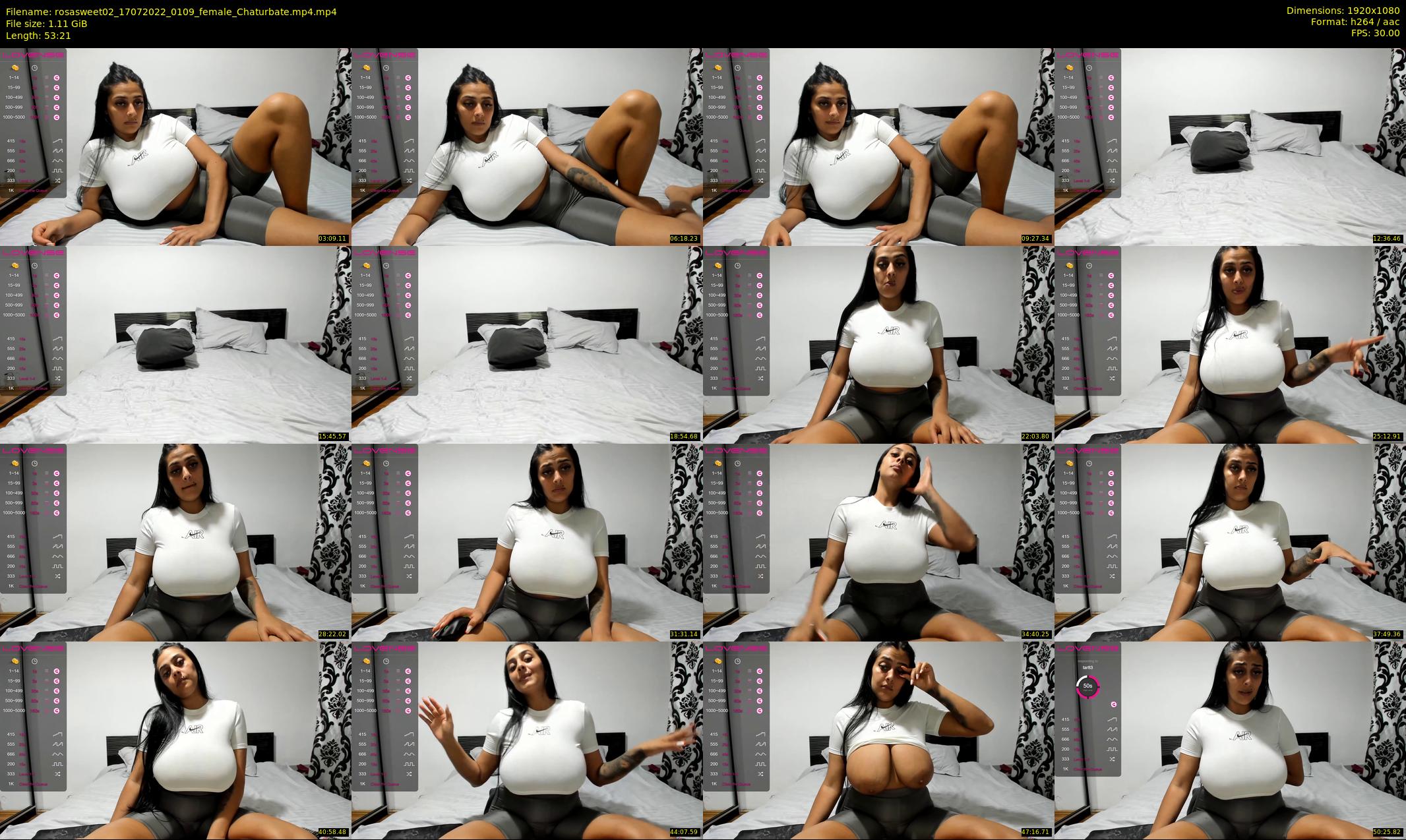 rosasweet02 — 54 minute Chaturbate female cam show recording, 1080p, Jul 17, 2022