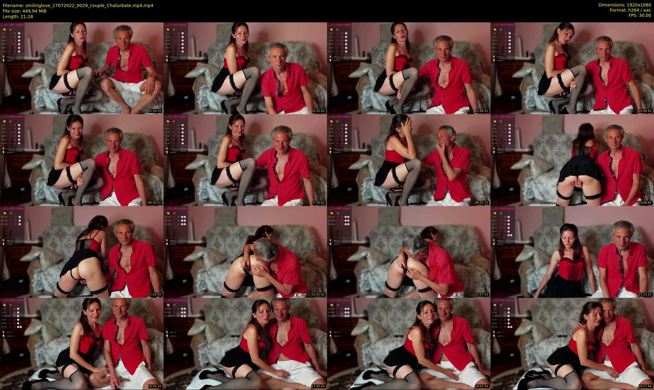smilinglove — 22 minute Chaturbate couple cam show recording, 1080p, Jul 17, 2022