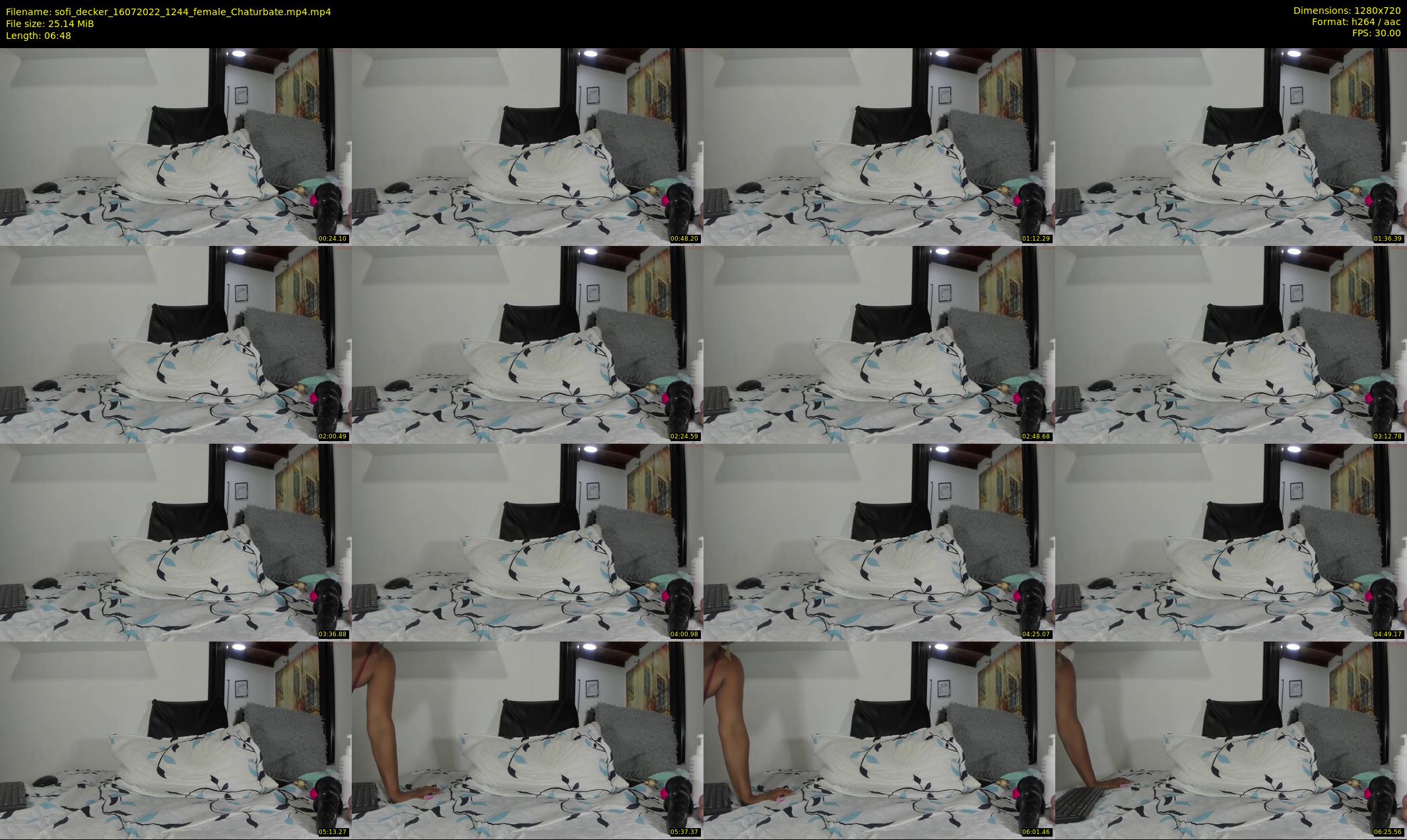 sofi_decker — 7 minute Chaturbate female cam show recording, 720p, Jul 16, 2022