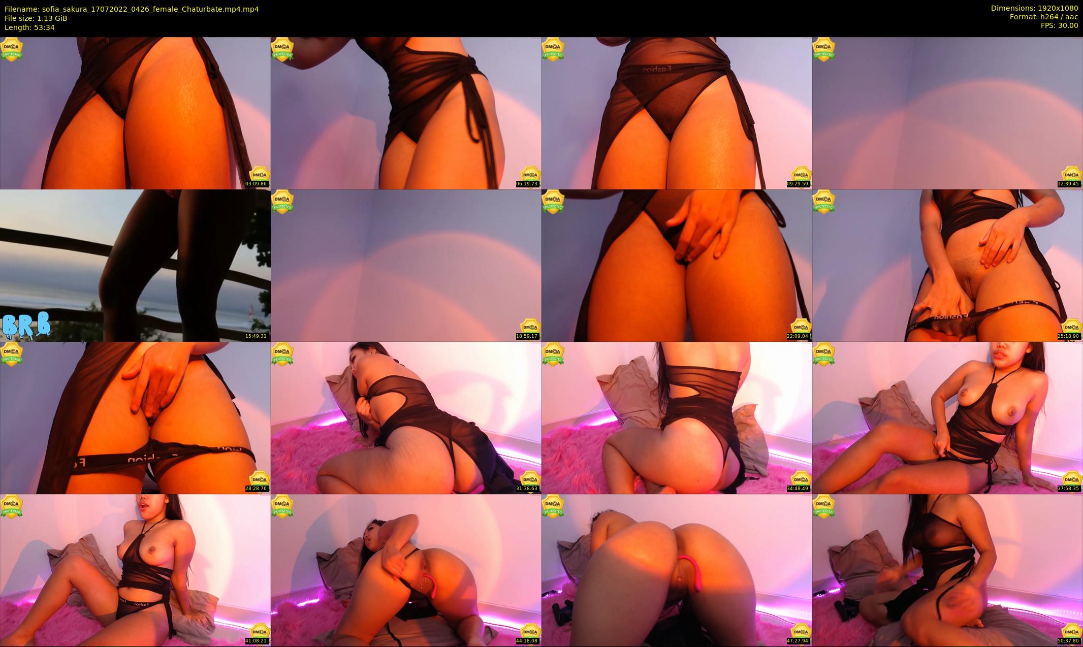 sofia_sakura — 54 minute Chaturbate female cam show recording, 1080p, Jul 17, 2022
