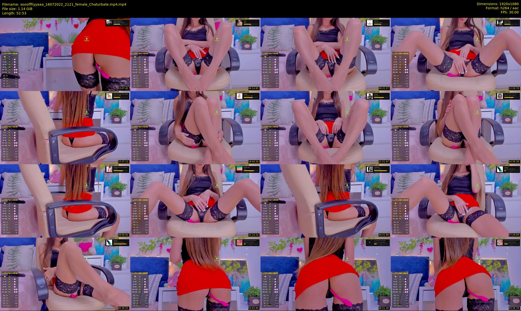 sooofffiyyaaa — 53 minute Chaturbate female cam show recording, 1080p, Jul 16, 2022
