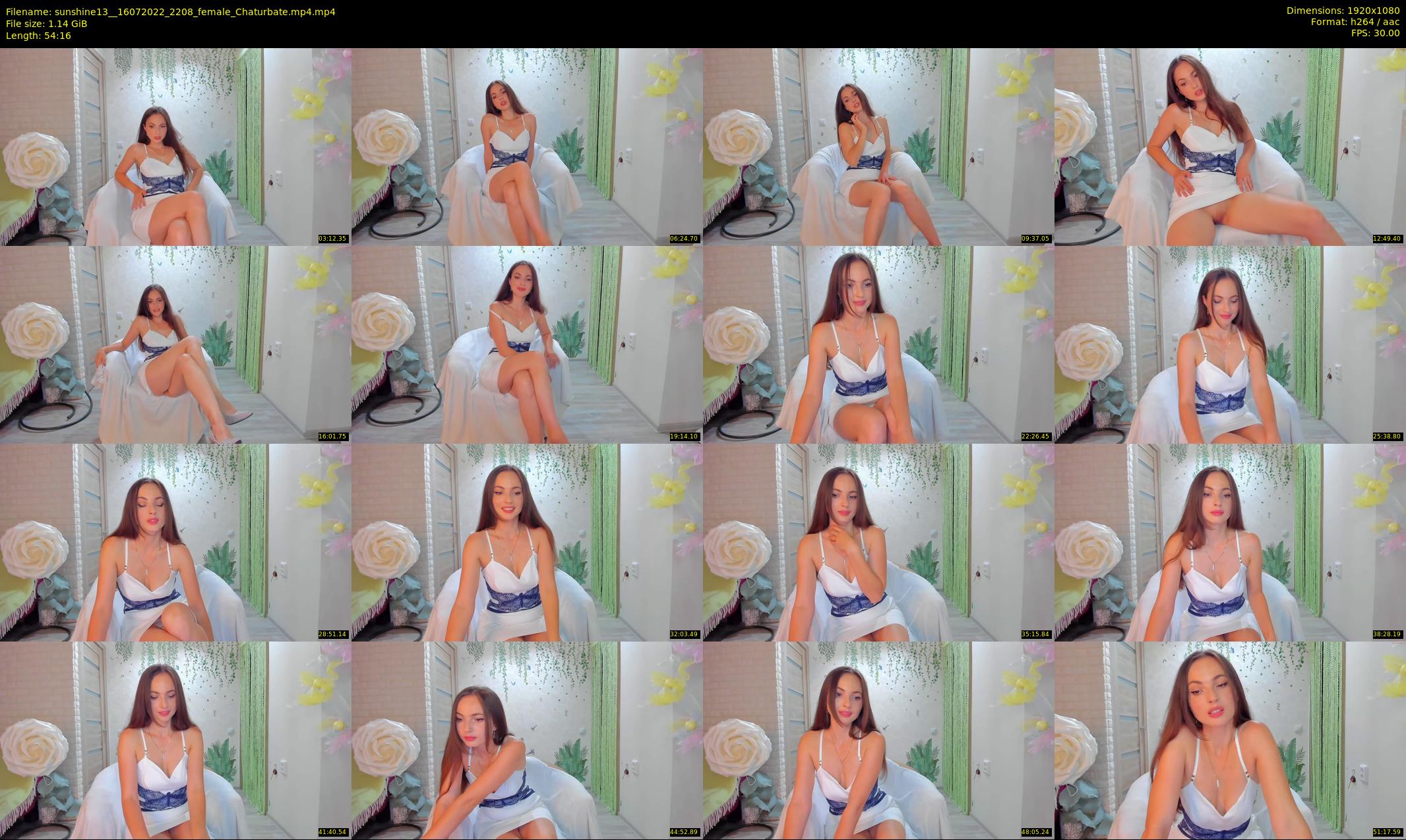 sunshine13_ — 55 minute Chaturbate female cam show recording, 1080p, Jul 16, 2022