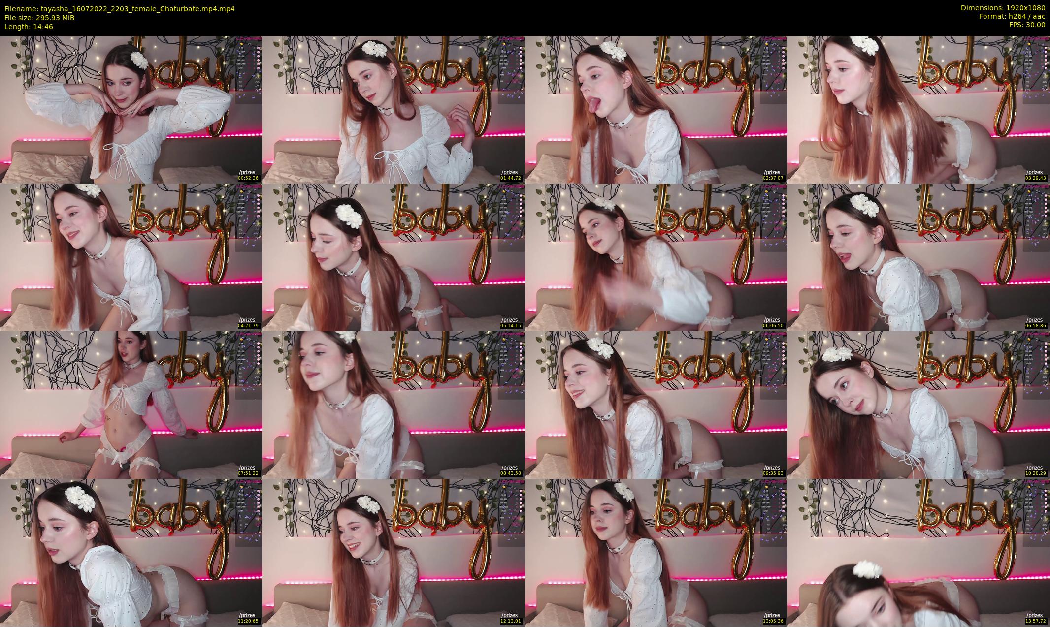 tayasha — 15 minute Chaturbate female cam show recording, 1080p, Jul 16, 2022