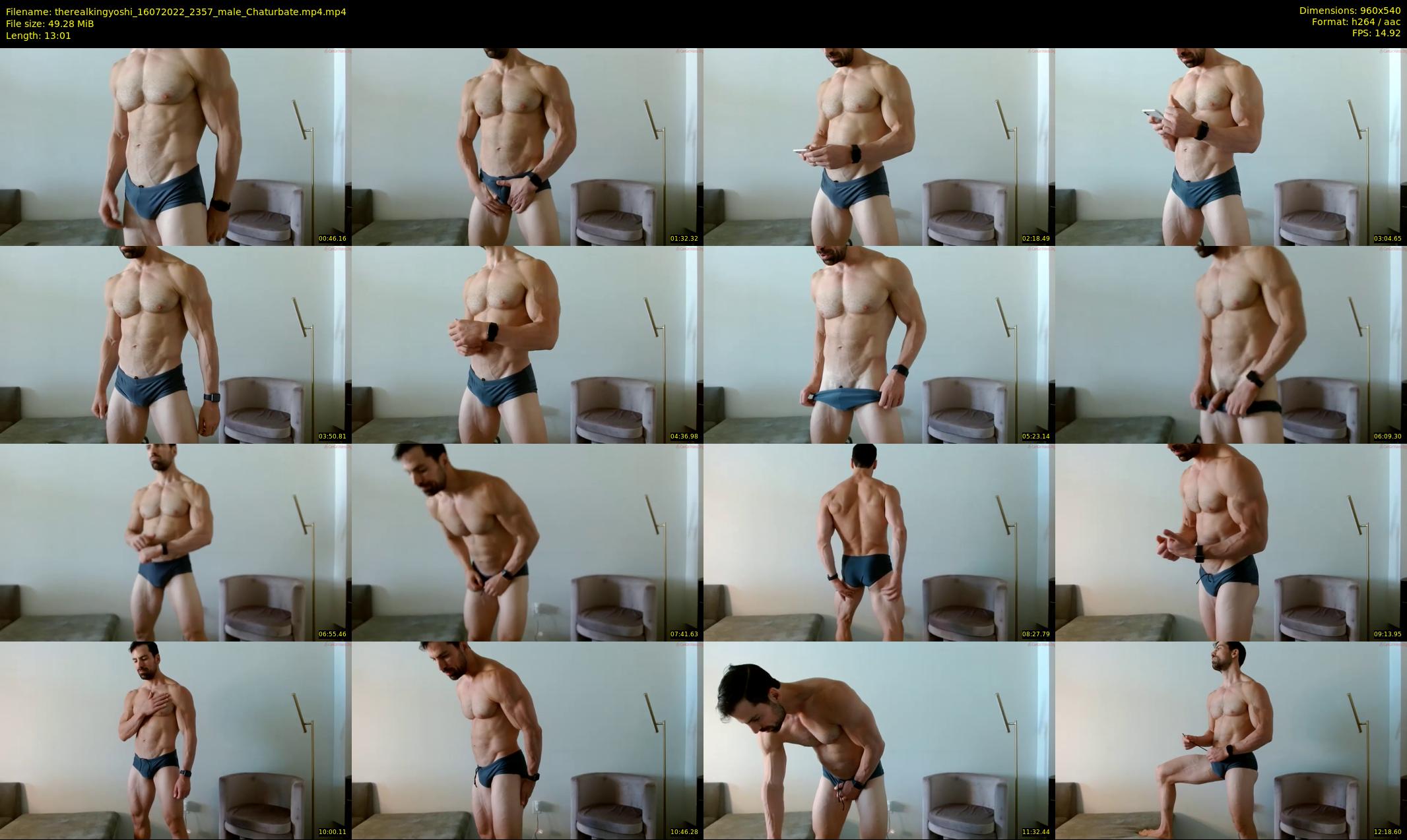 therealkingyoshi — 14 minute Chaturbate male cam show recording, 480p, Jul 16, 2022