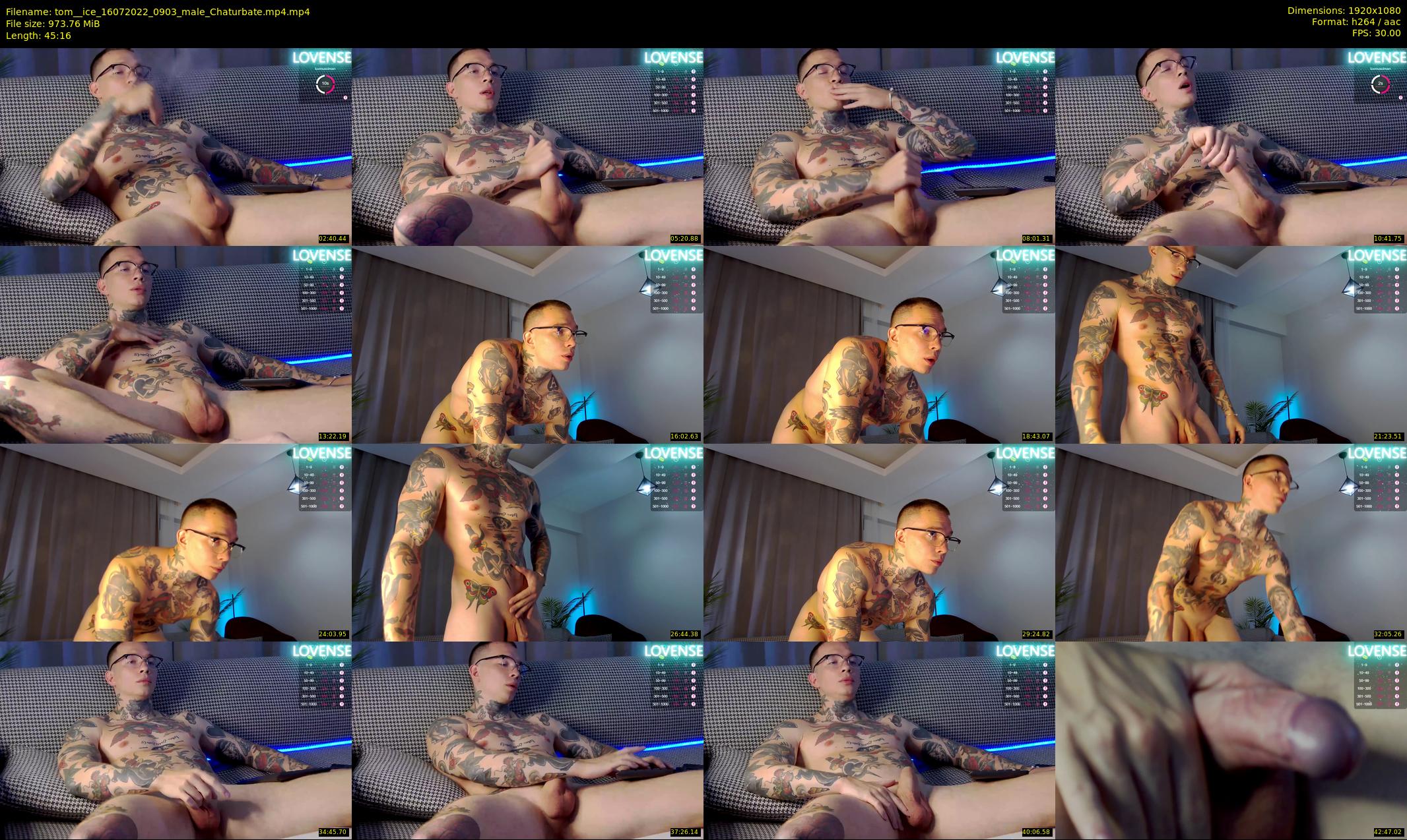 tom__ice — 46 minute Chaturbate male cam show recording, 1080p, Jul 16, 2022