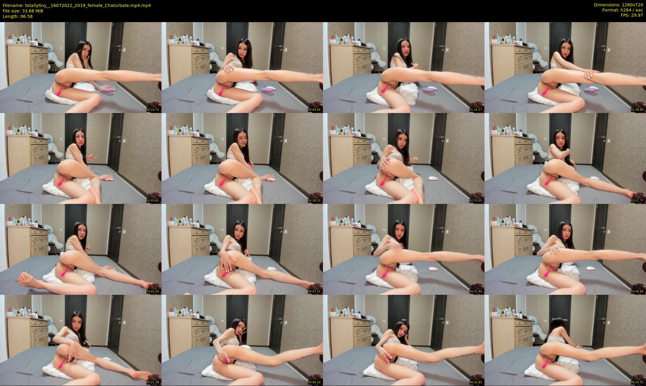 totallytiny_ — 7 minute Chaturbate female cam show recording, 720p, Jul 16, 2022