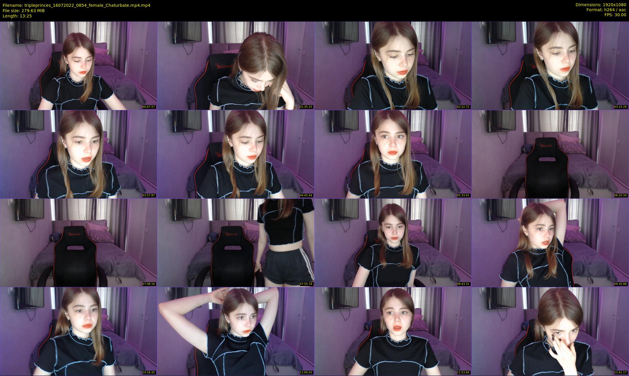 tripleprinces — 14 minute Chaturbate female cam show recording, 1080p, Jul 16, 2022